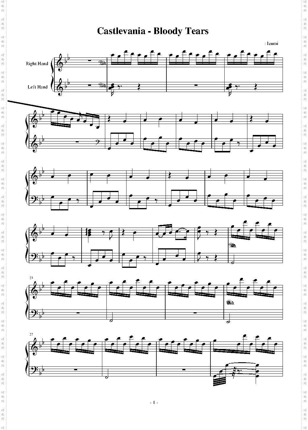 Castlevania - Bloody Tears