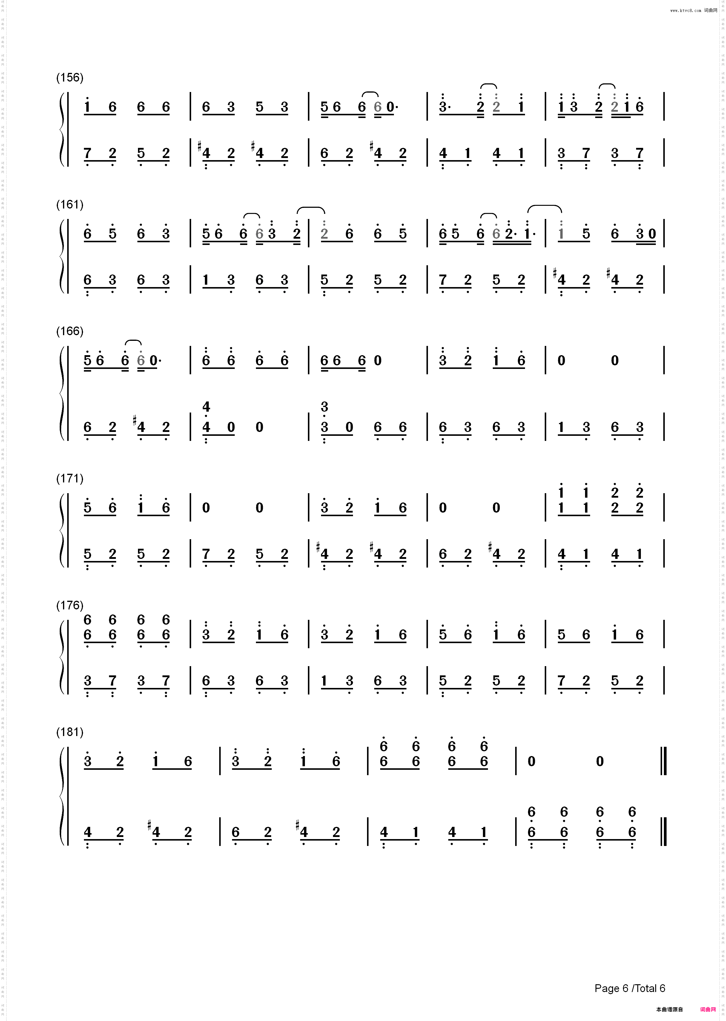 Harder Better Faster Stronger-Daft Punk_简谱版