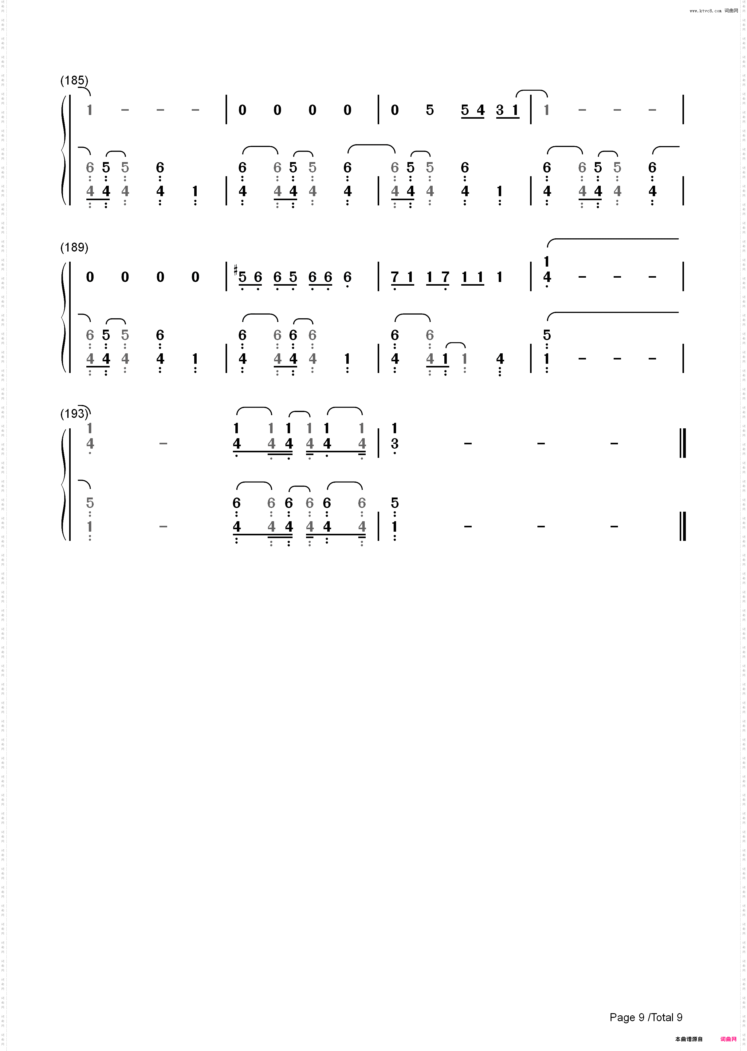 言ったじゃないか-对不起青春主题曲_简谱版
