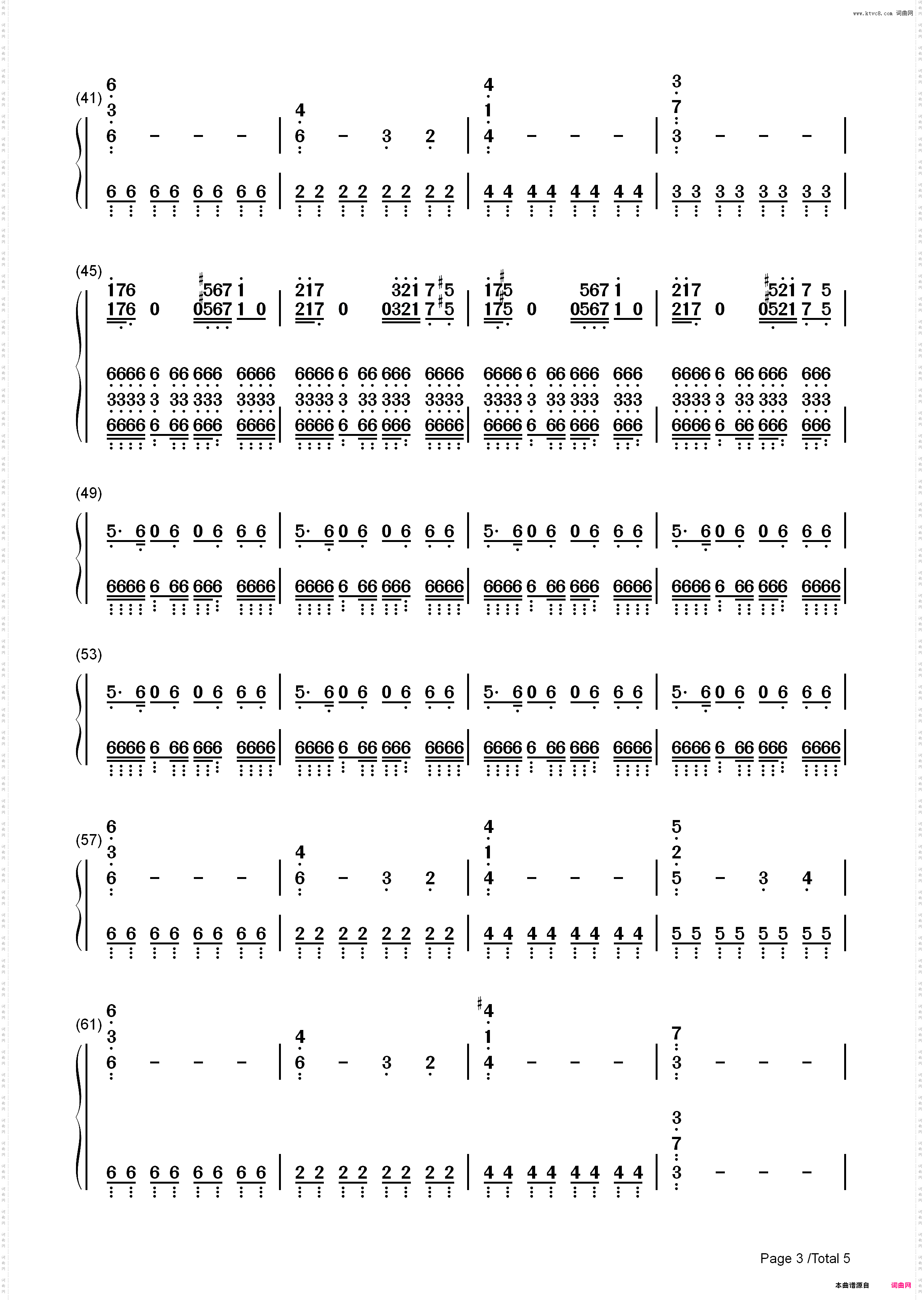 Mein Herz Brennt-Rammstein_简谱版