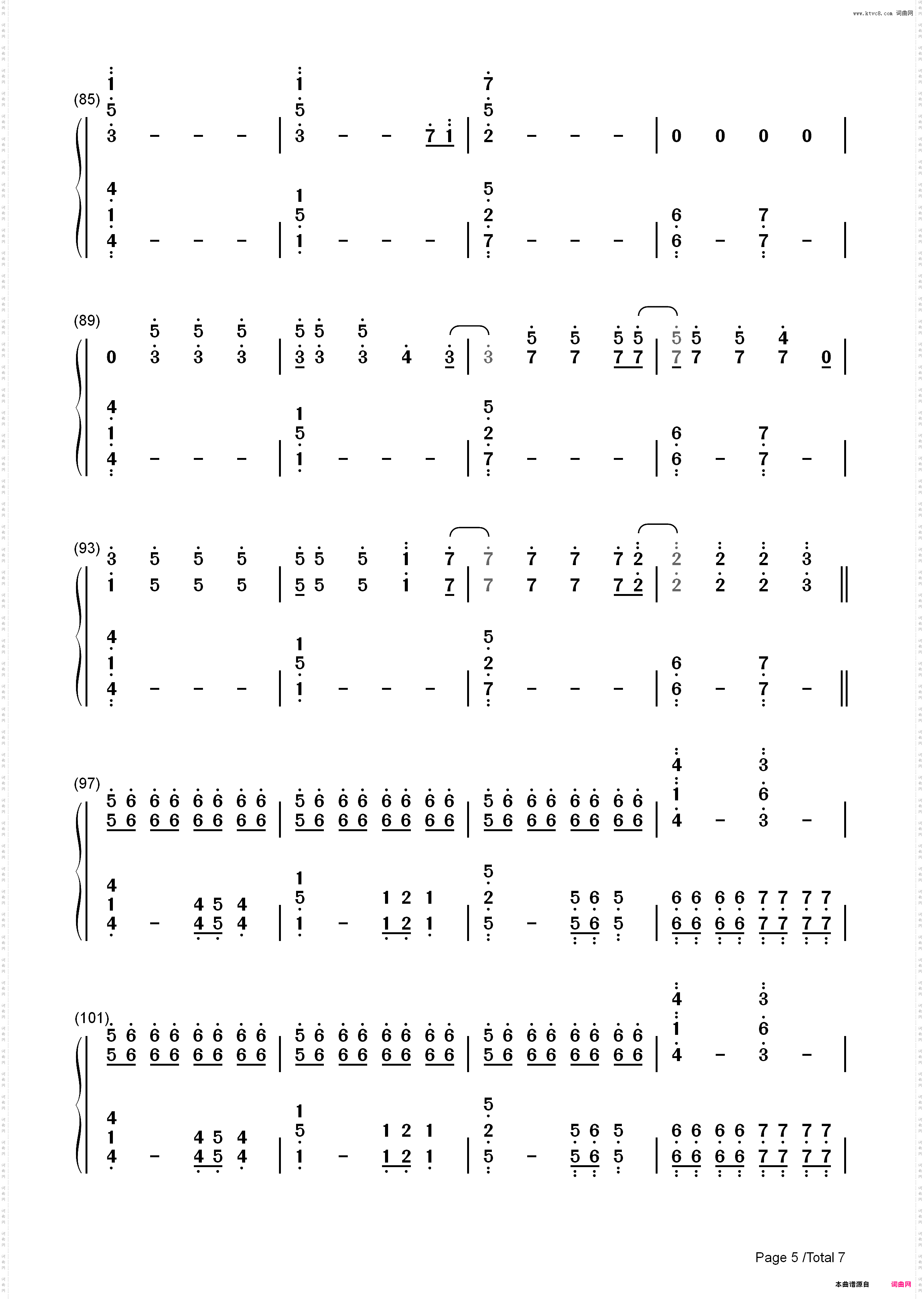 Misery Business-Paramore_简谱版