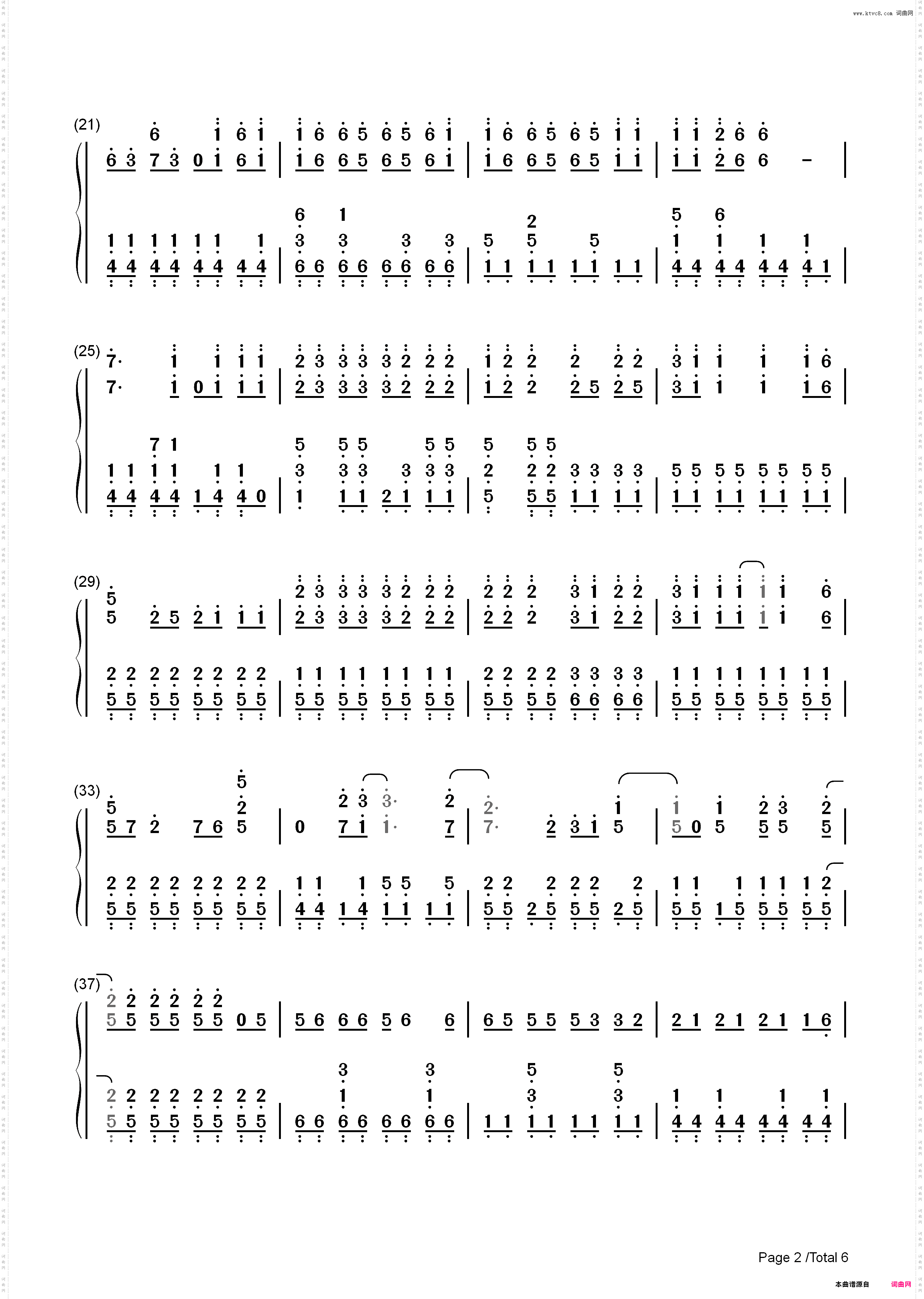 Dust-Eli Young Band_简谱版