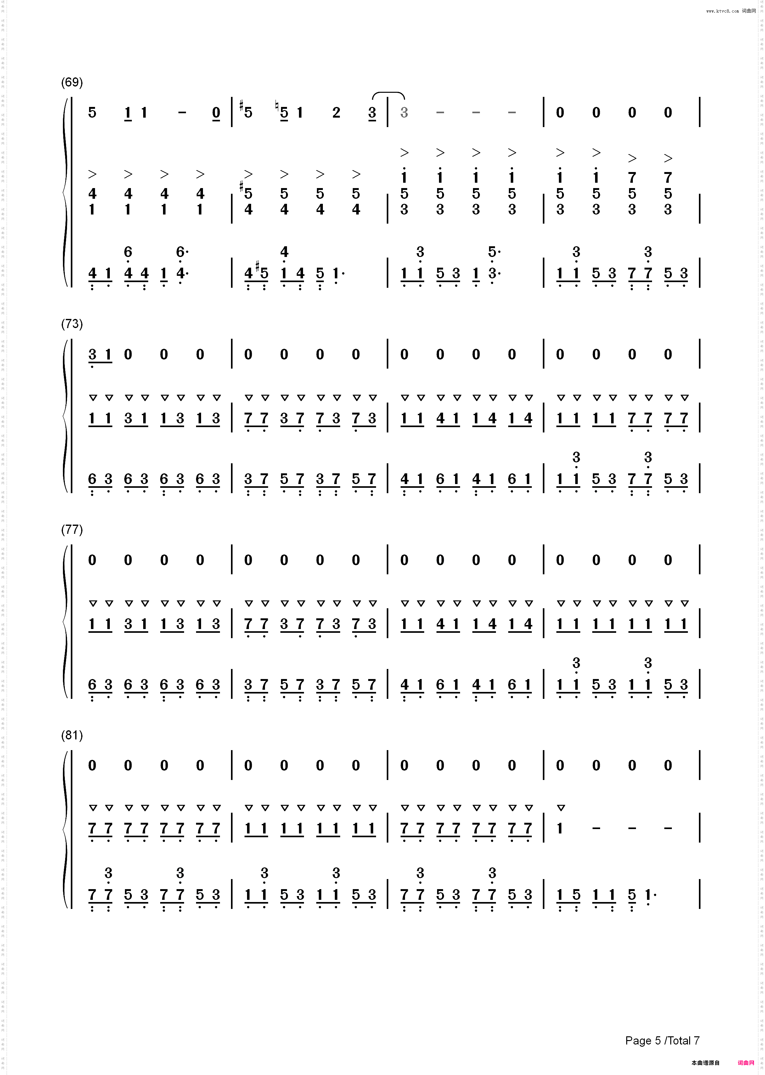 Wake Me Up When September Ends-Green Day_简谱版