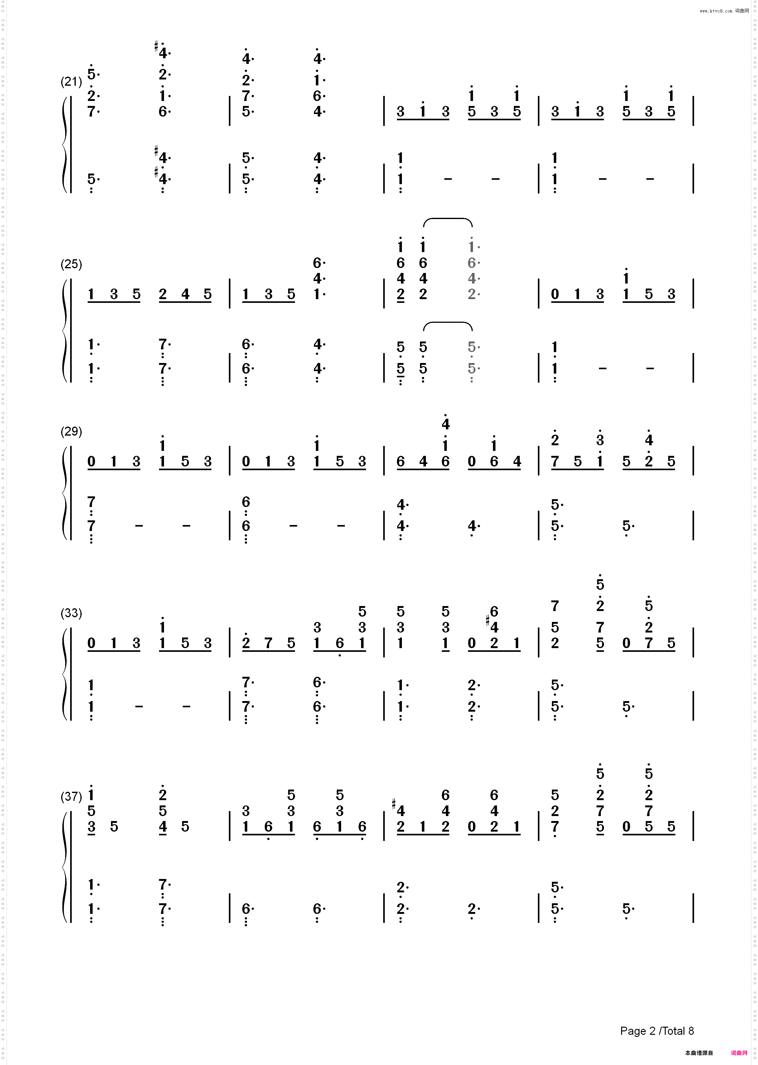 Somebody to Love-Queen_简谱版