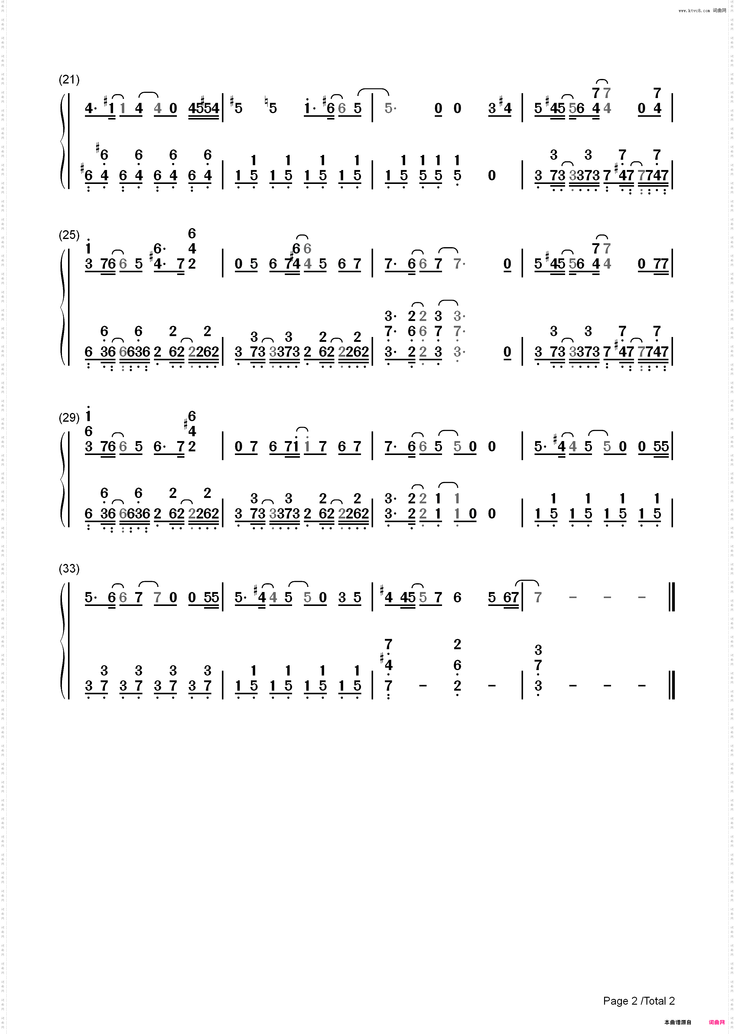 Arrival of Tears-11eyes OP_简谱版