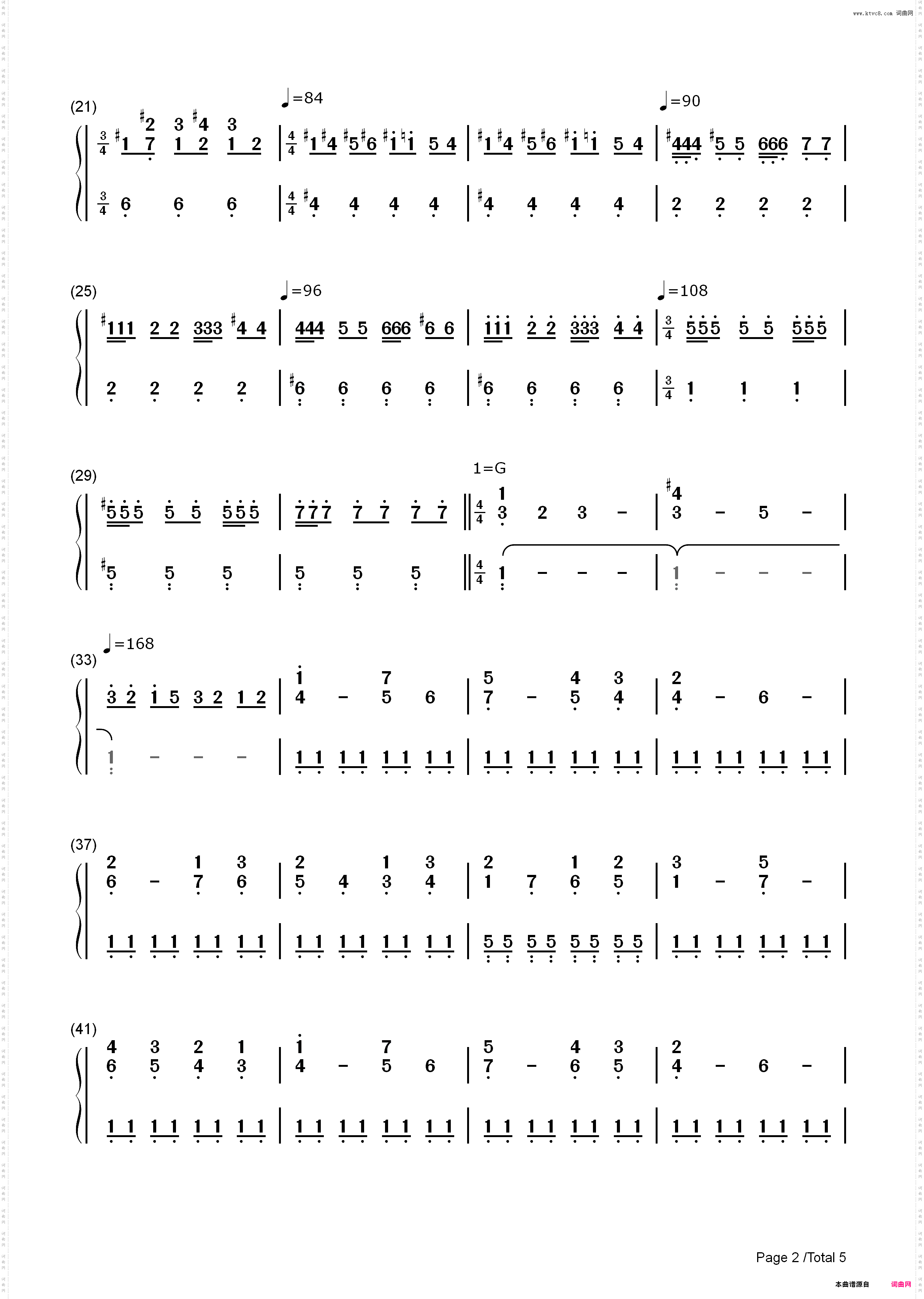 Take Her to Sea Mr· Murdoch-泰坦尼克号 OST_简谱版