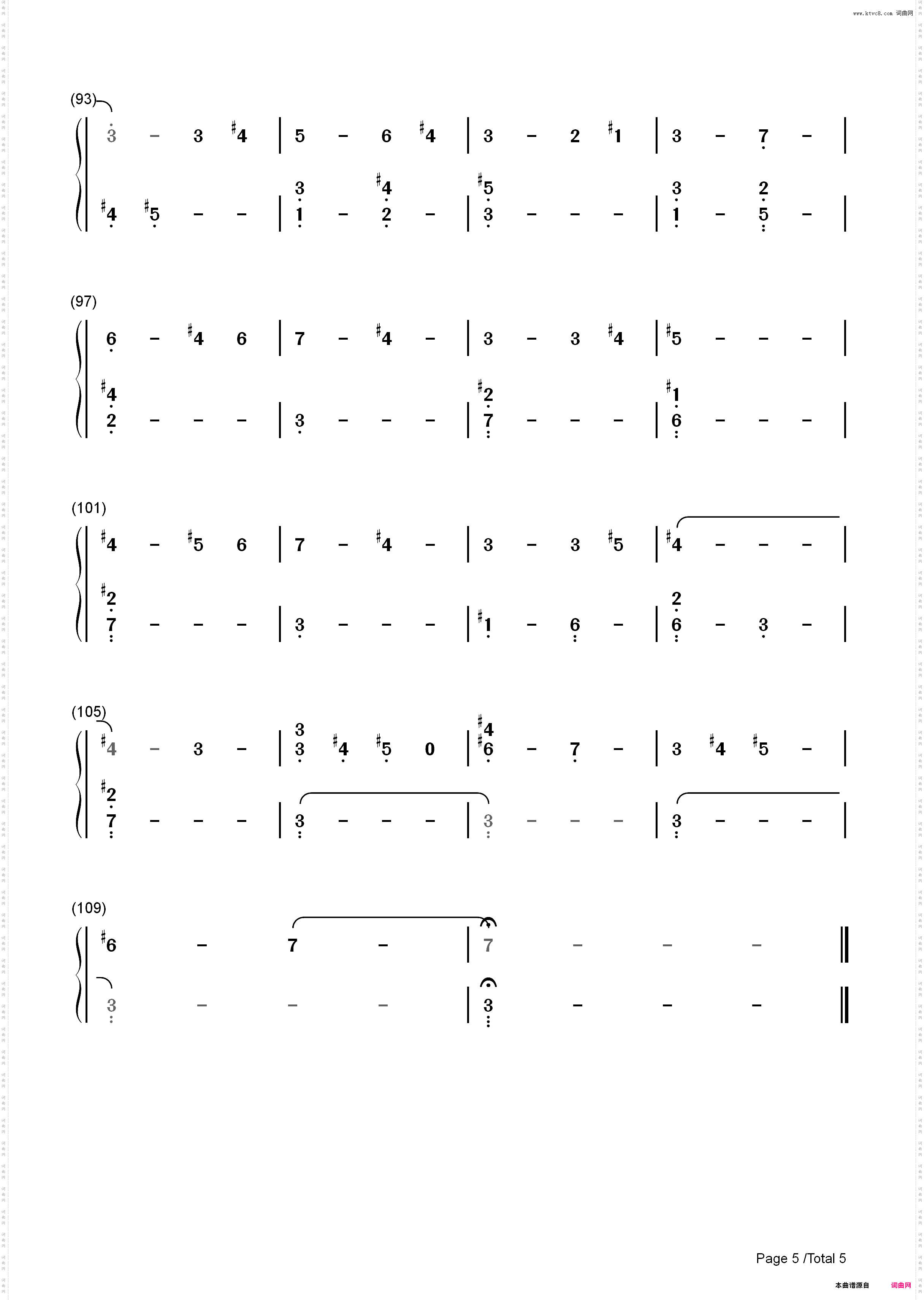 Take Her to Sea Mr· Murdoch-泰坦尼克号 OST_简谱版