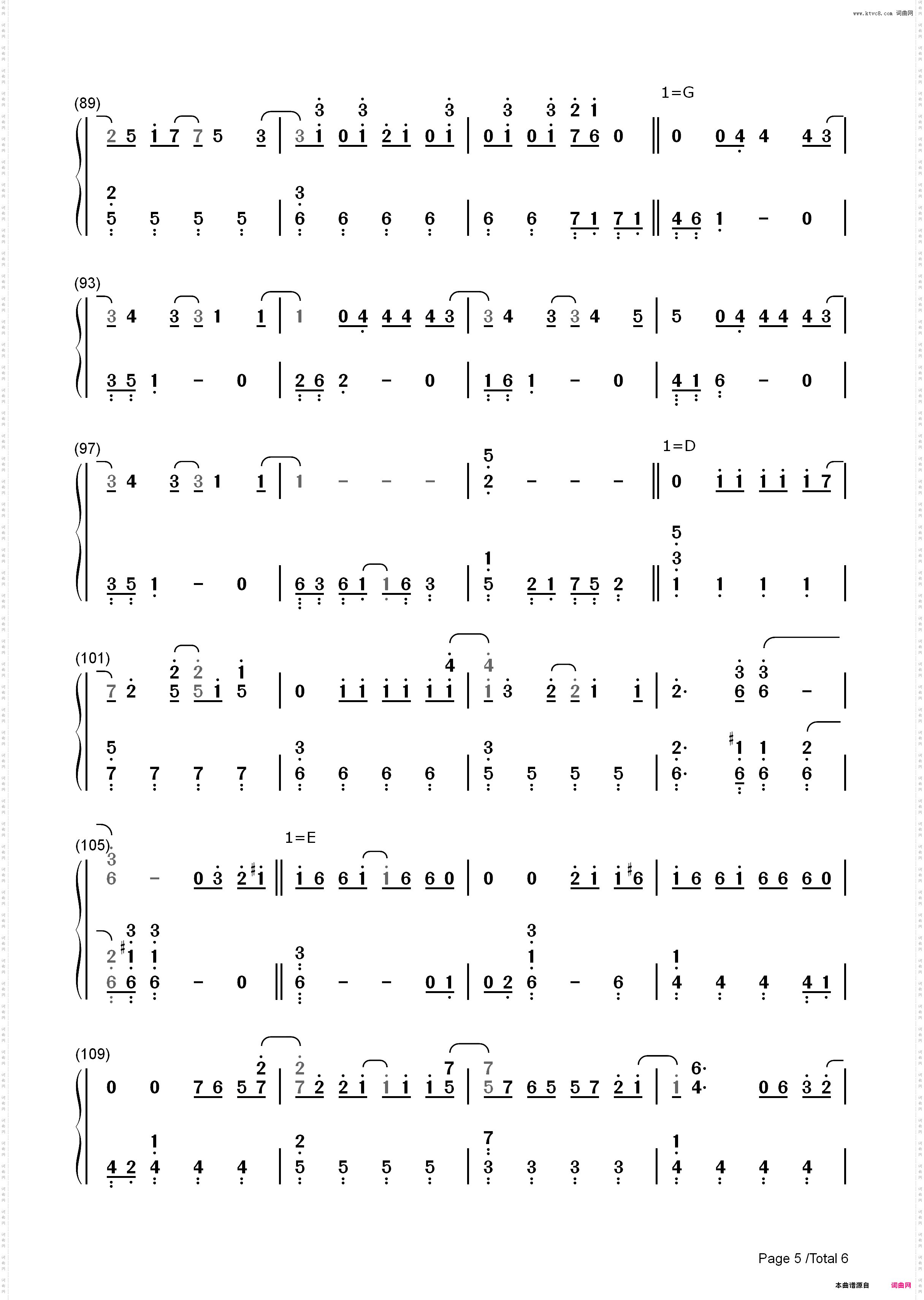 Breathless-嵐_简谱版