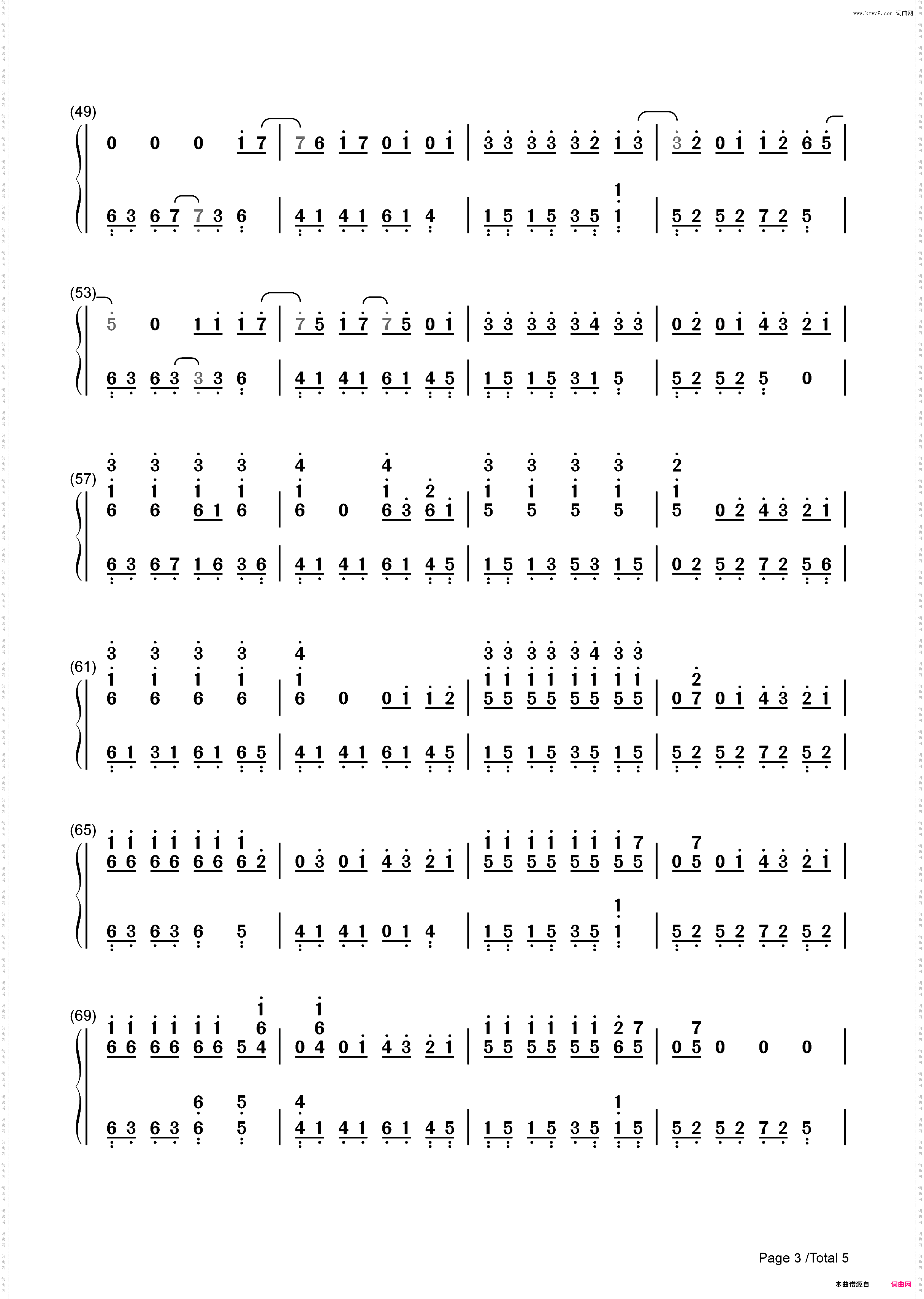 Eenie Meenie-Justin Bieber & Sean Kingston_简谱版