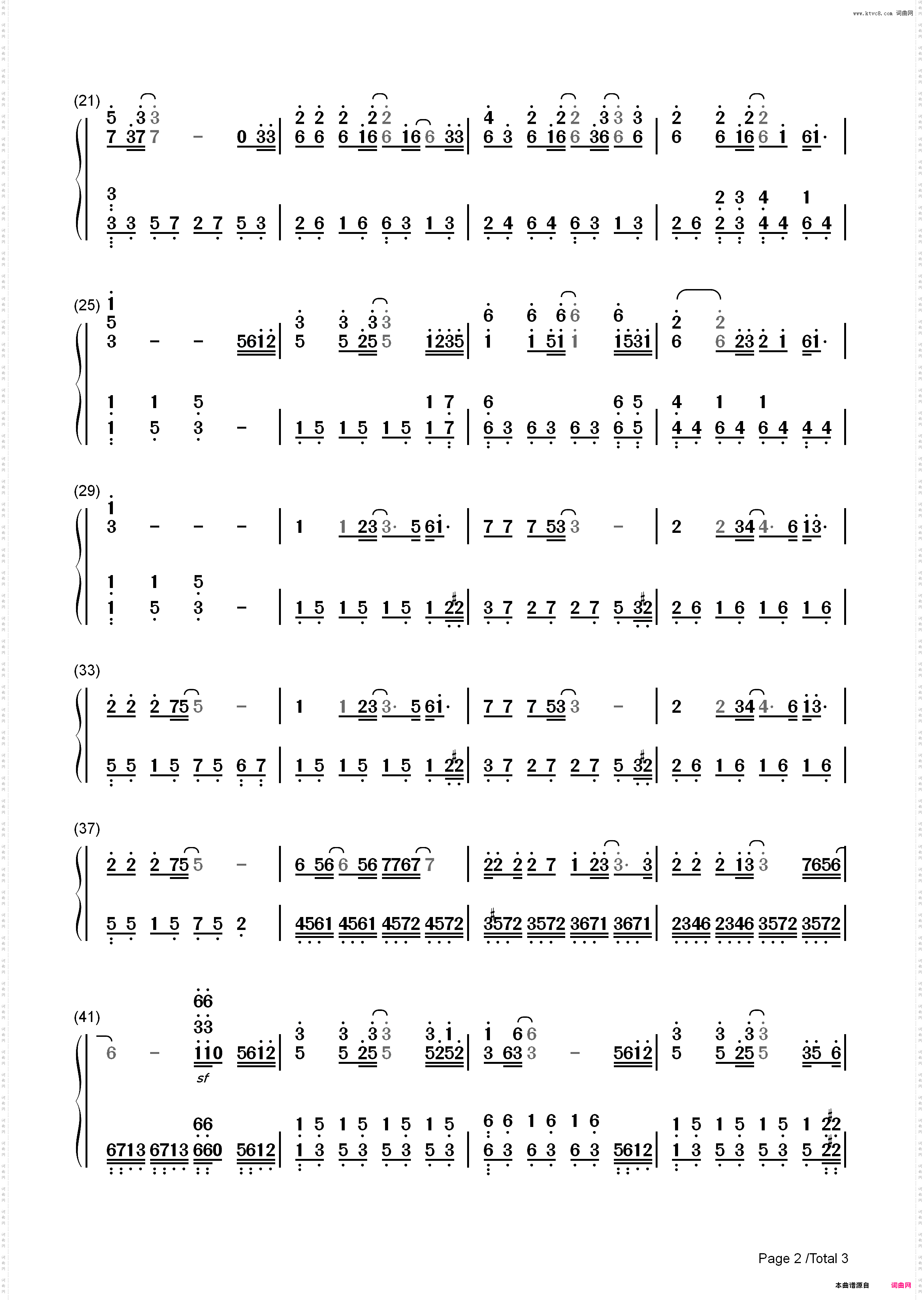 千千阙歌-夕焼けの歌-陈慧娴_简谱版