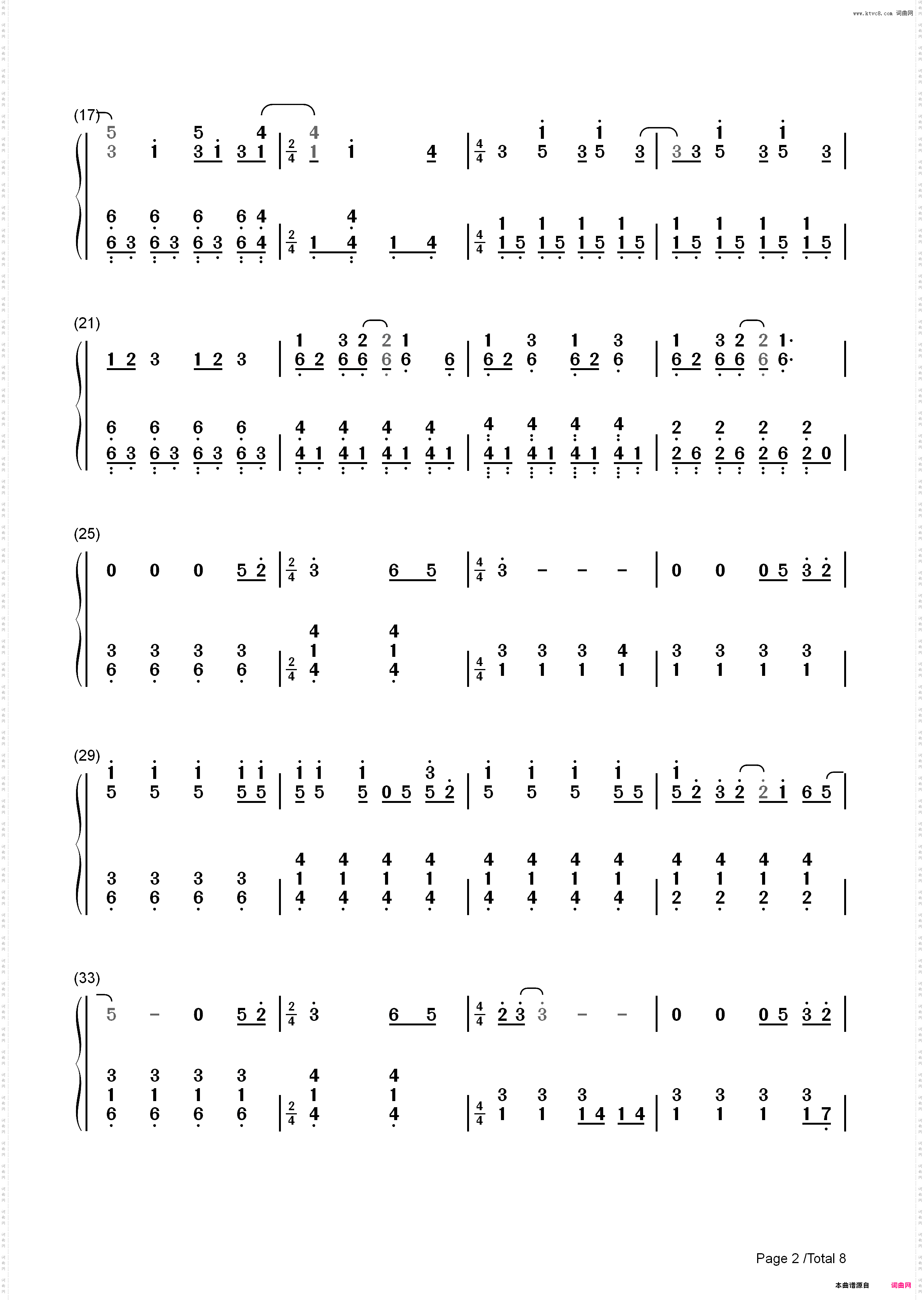 Charlie Brown-Coldplay_简谱版