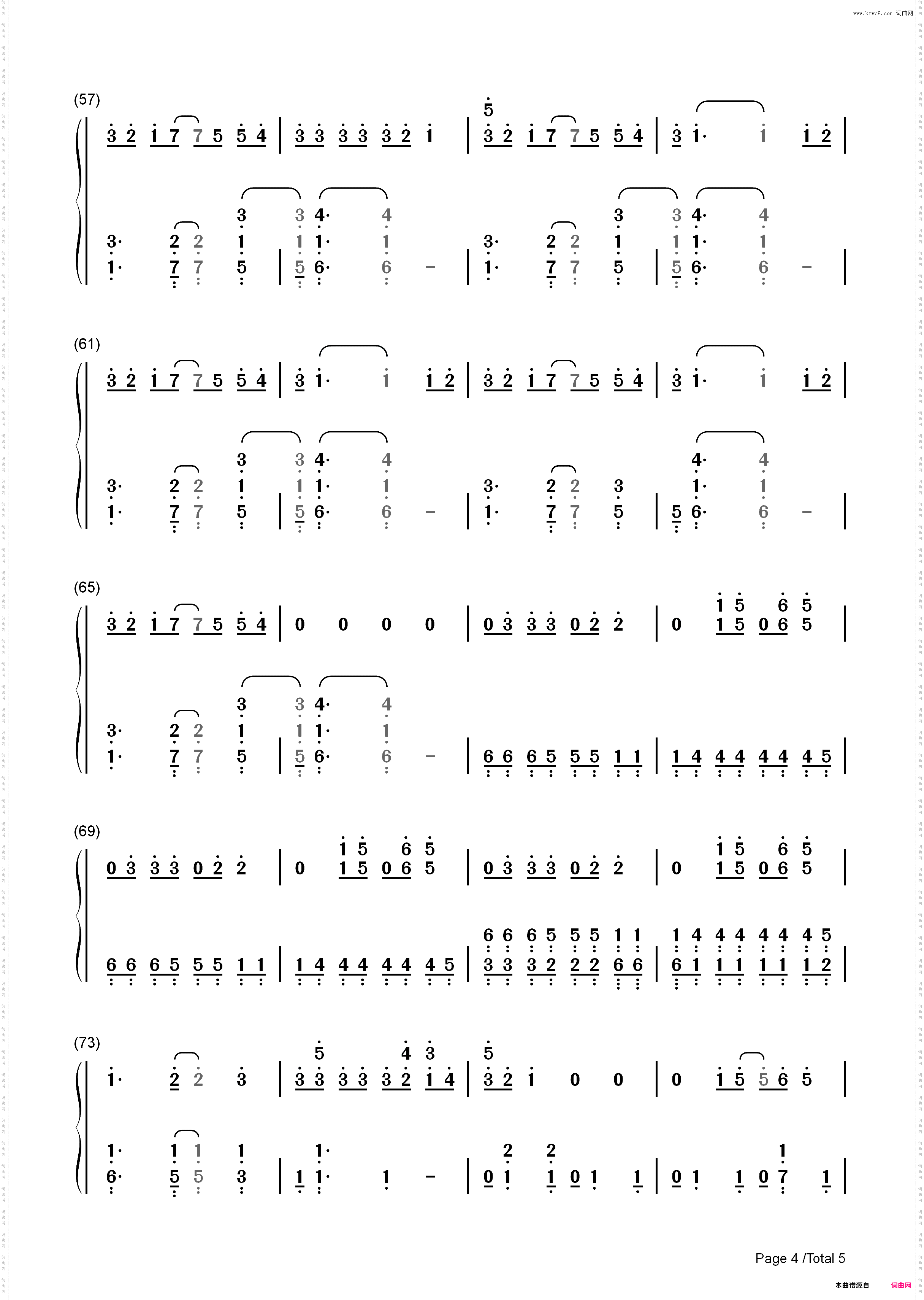 Find You-Zedd_简谱版