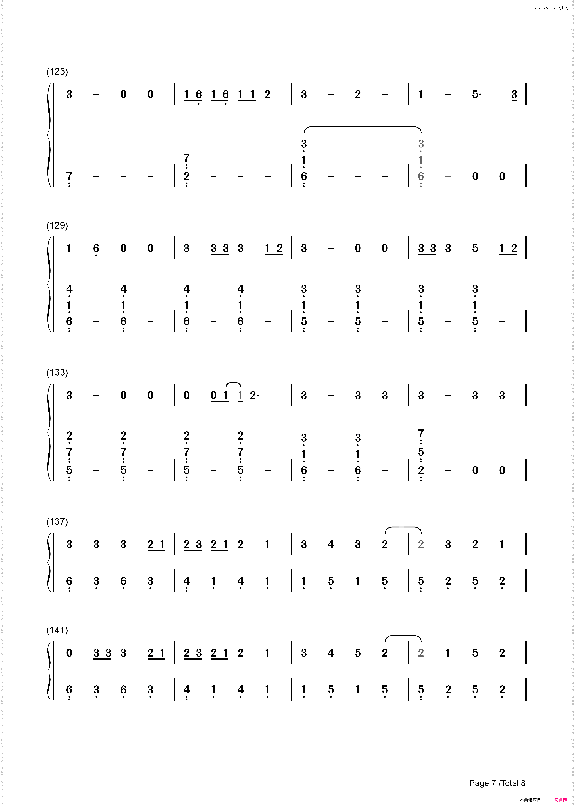 Alone Together-Fall Out Boy_简谱版