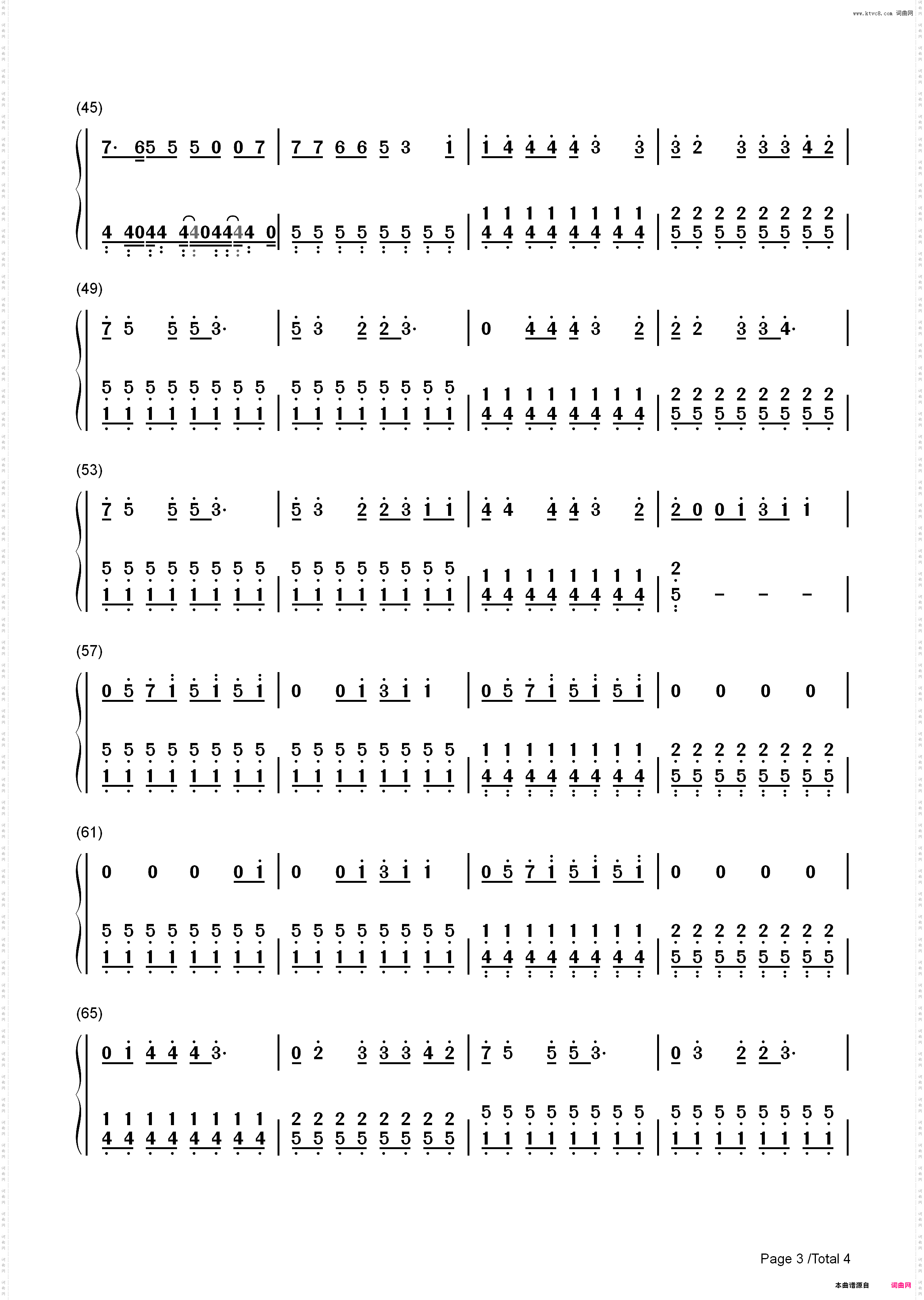 Cool-Gwen Stefani_简谱版