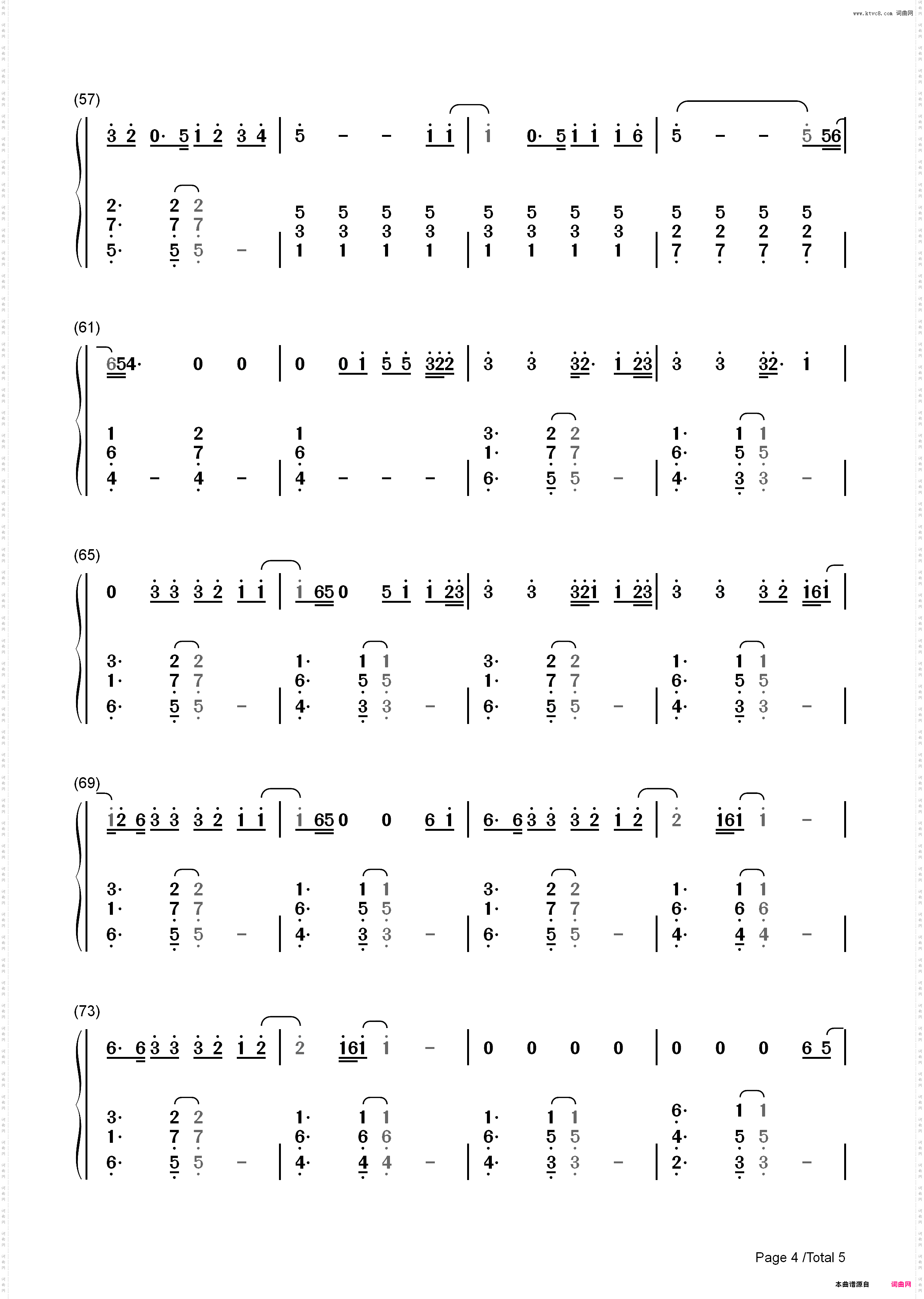 Wanted-Hunter Hayes_简谱版