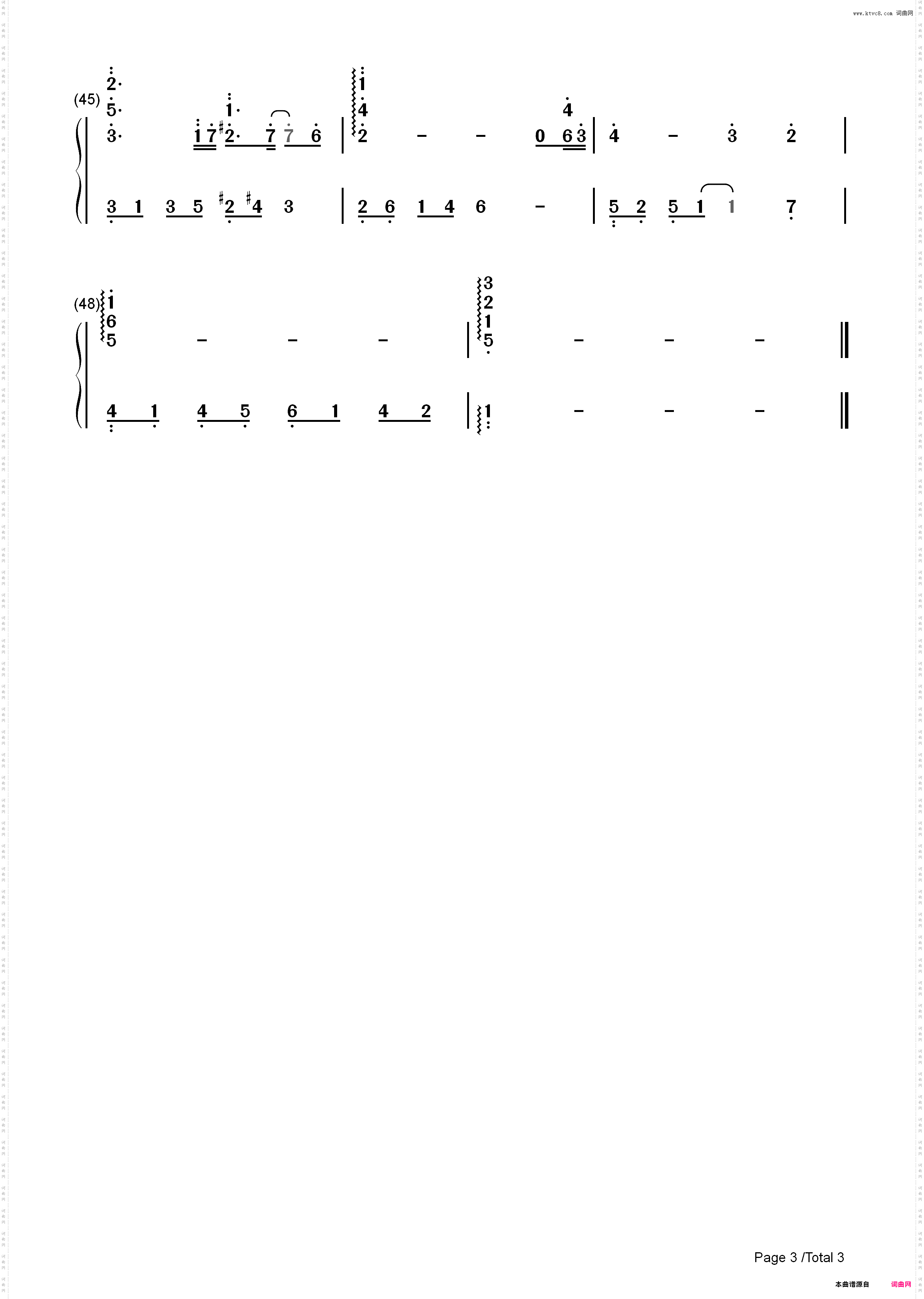 第一次-韩剧《冬日恋歌》插曲-EOP教学曲_简谱版