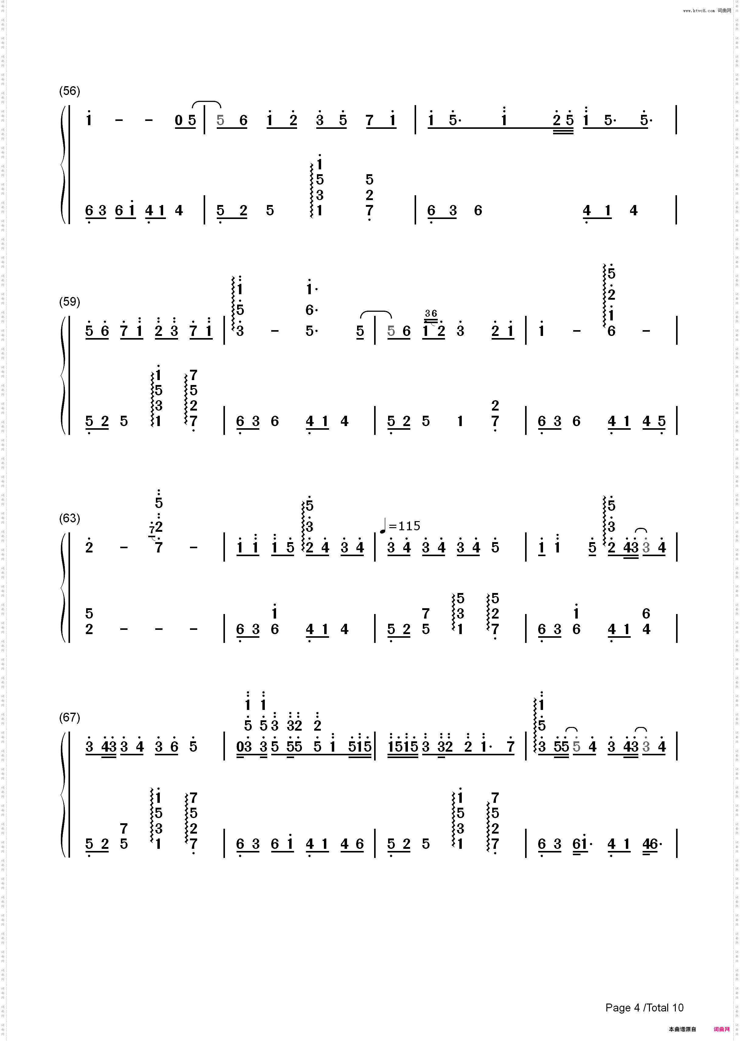 Just be friends-触手猴版_简谱版