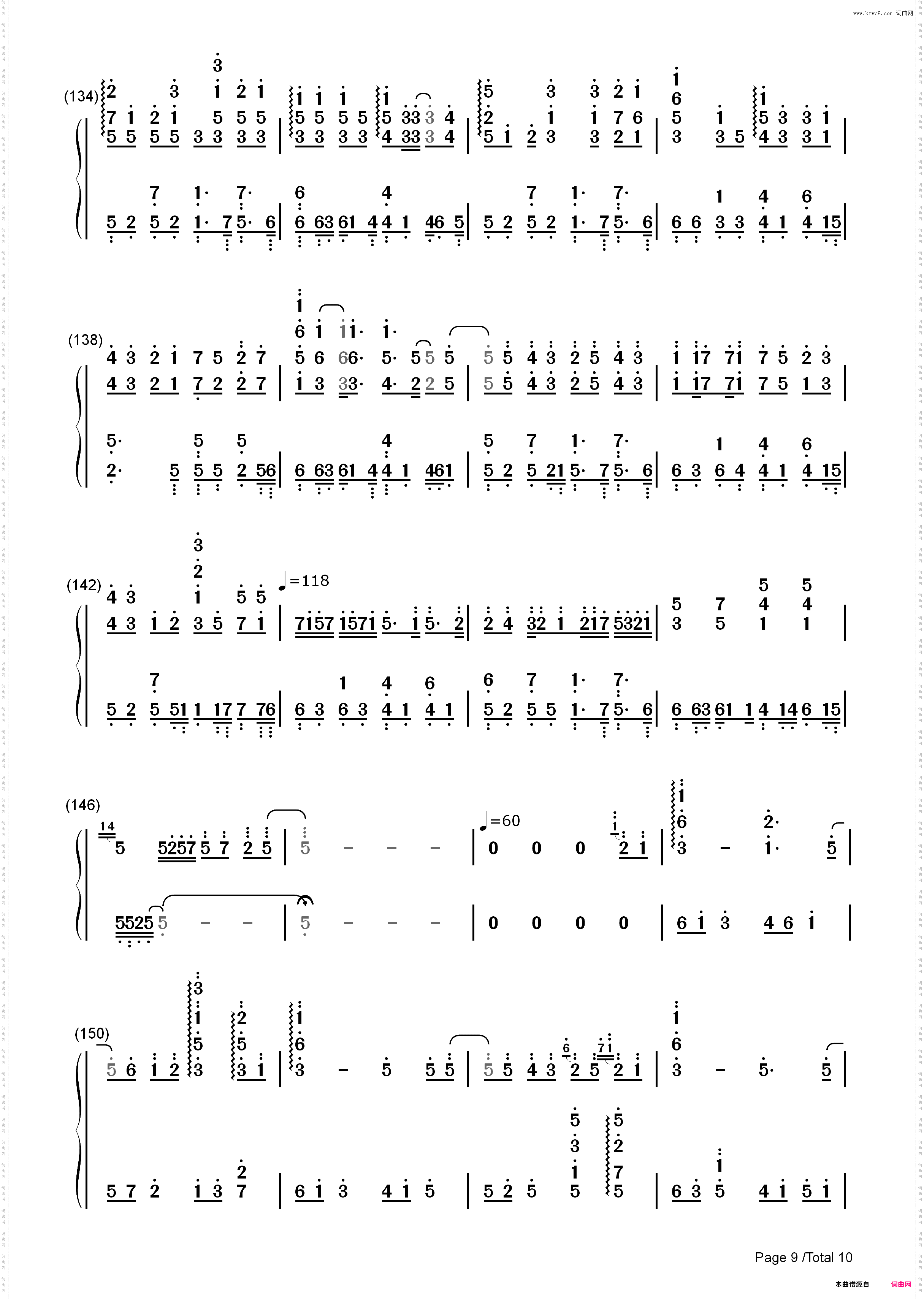 Just be friends-触手猴版_简谱版