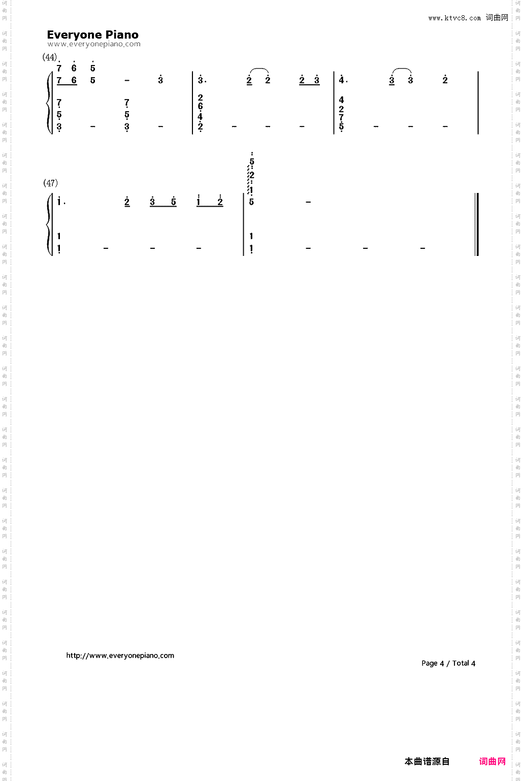 黑色幽默-周杰伦_简谱版