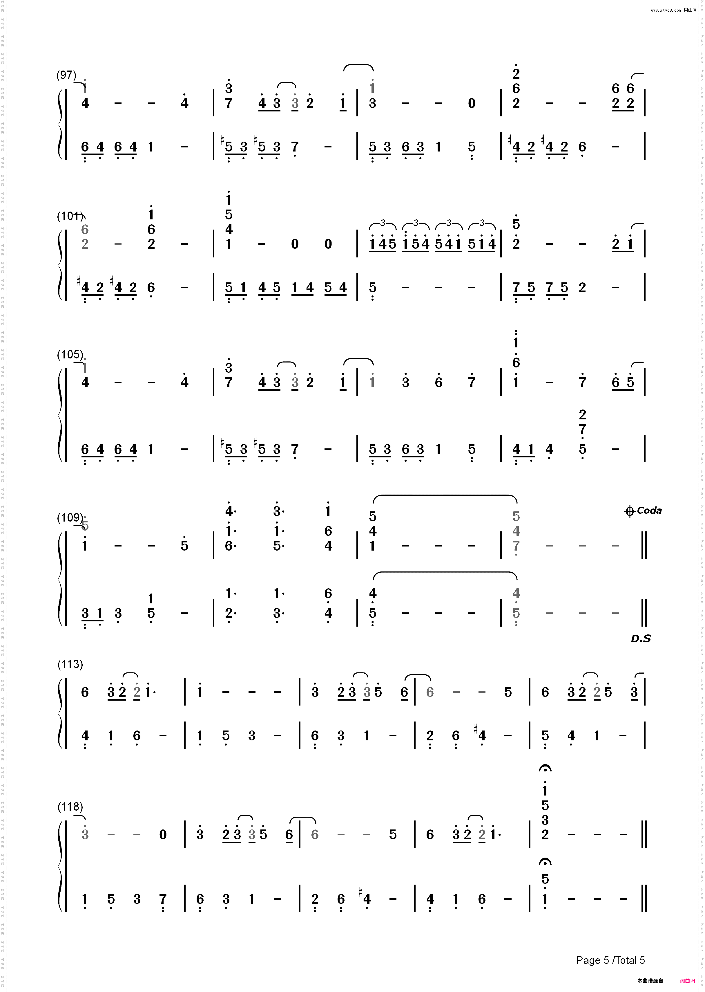 回忆-西村由纪江经典代表作_简谱版