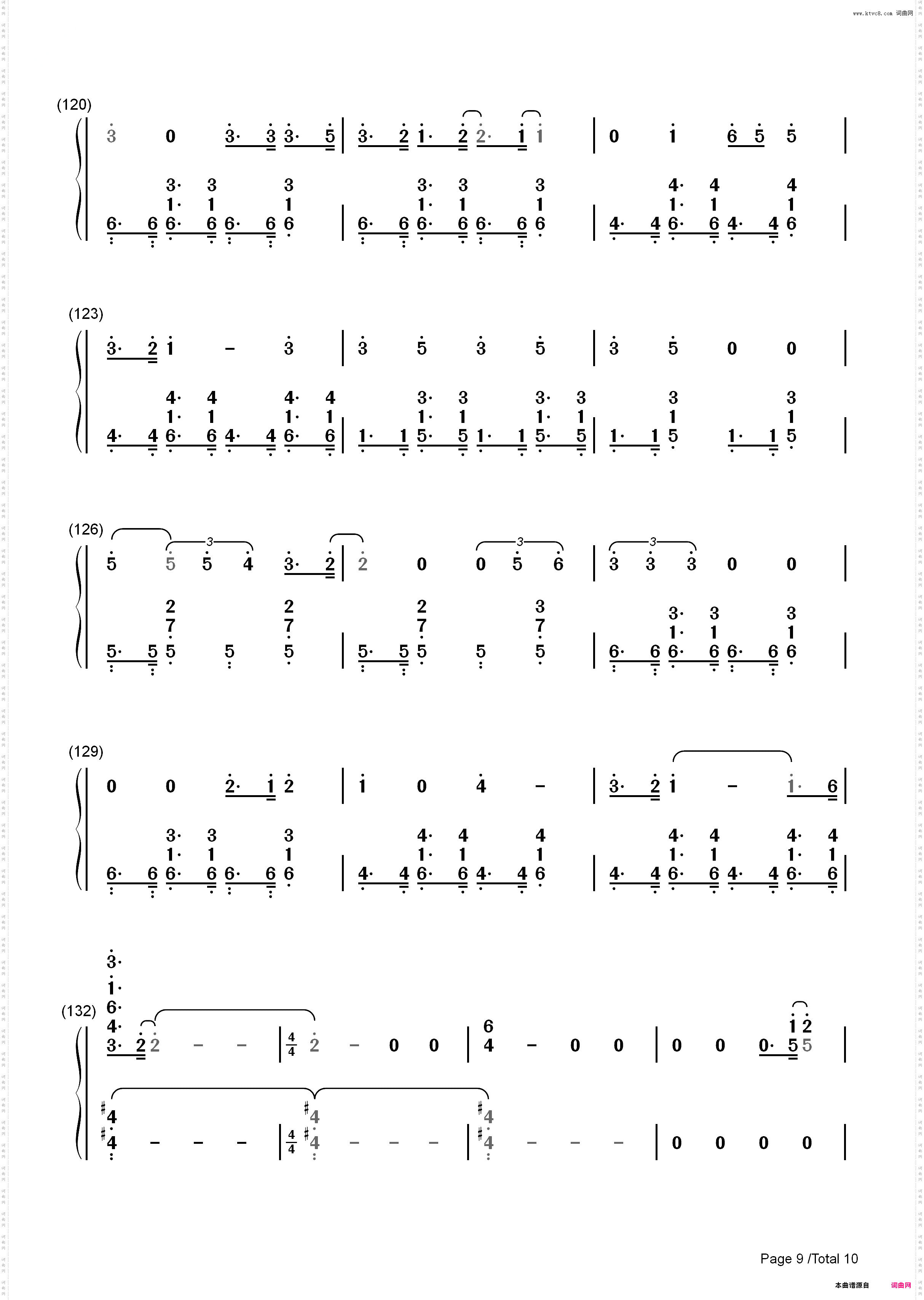 Im Yours-Jason Mraz_简谱版
