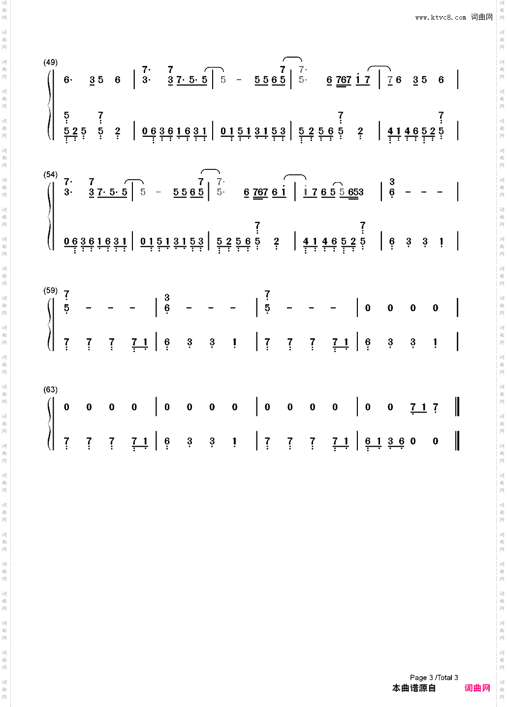 In the End-结果到头来-Linkin Park_简谱版