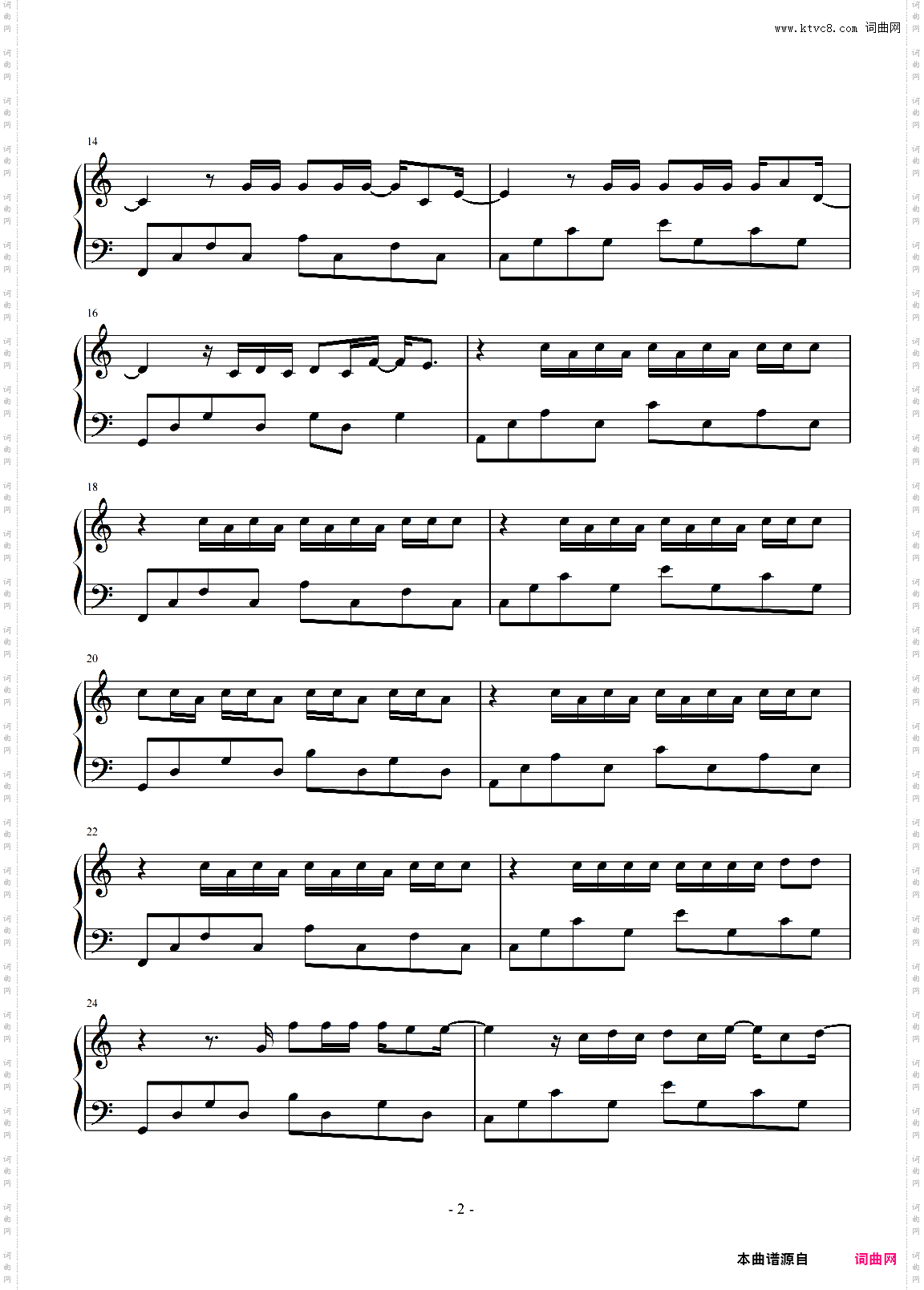 我是如此相信 【简易 动听】