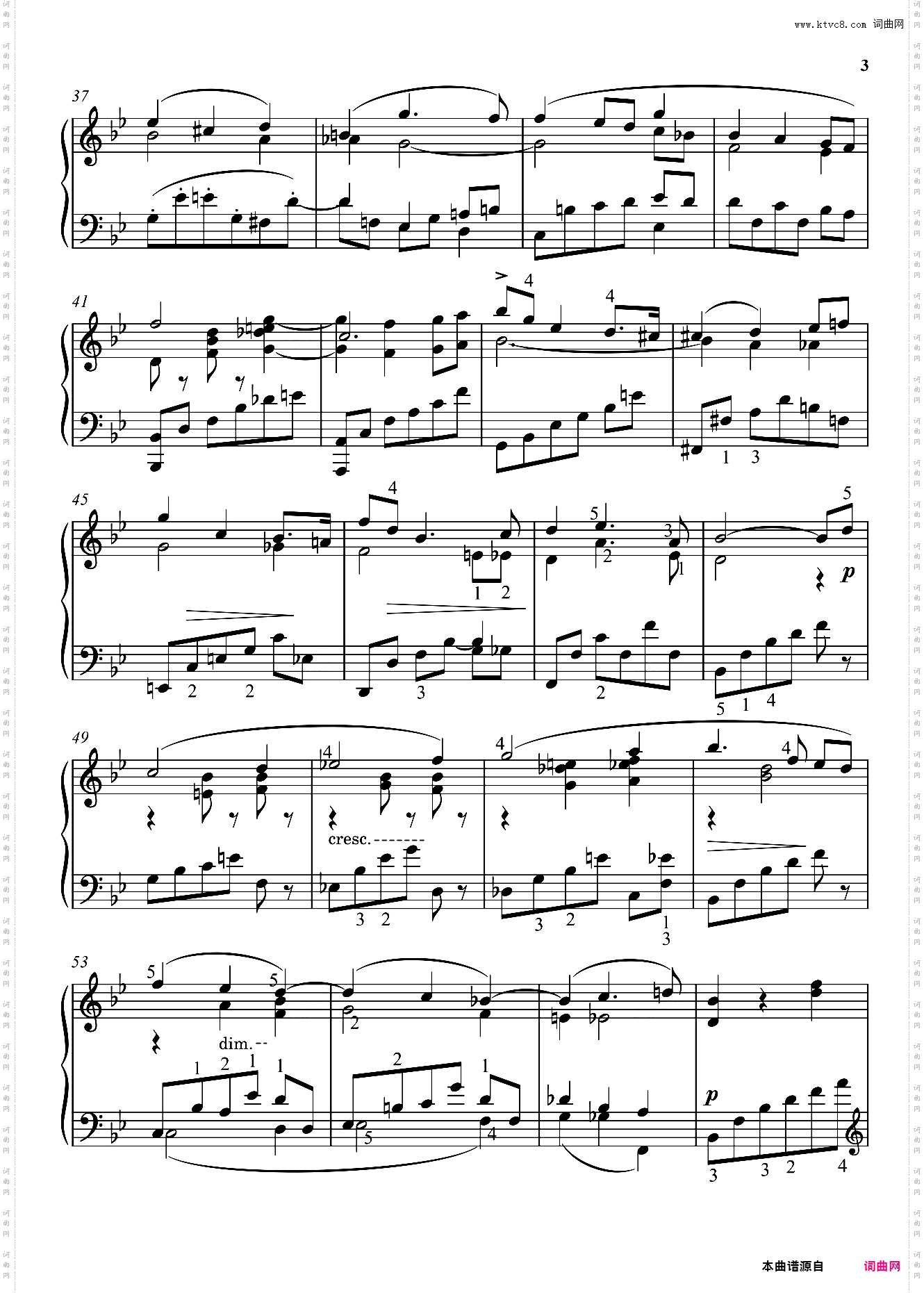 B大调前奏曲和赋格Op·16 克拉拉·舒曼