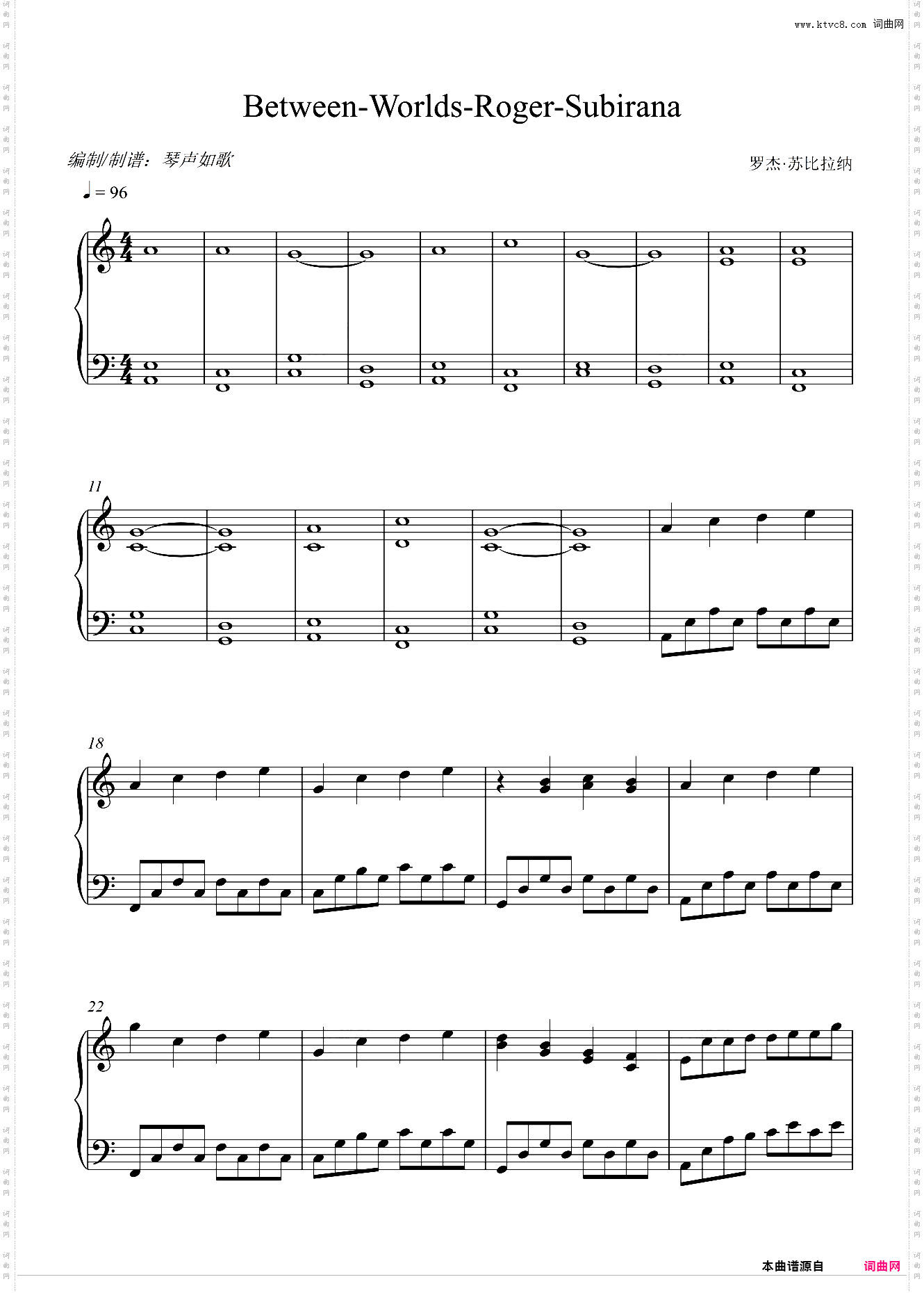 Between Worlds-Roger-Subirana 【治愈好听纯音乐】