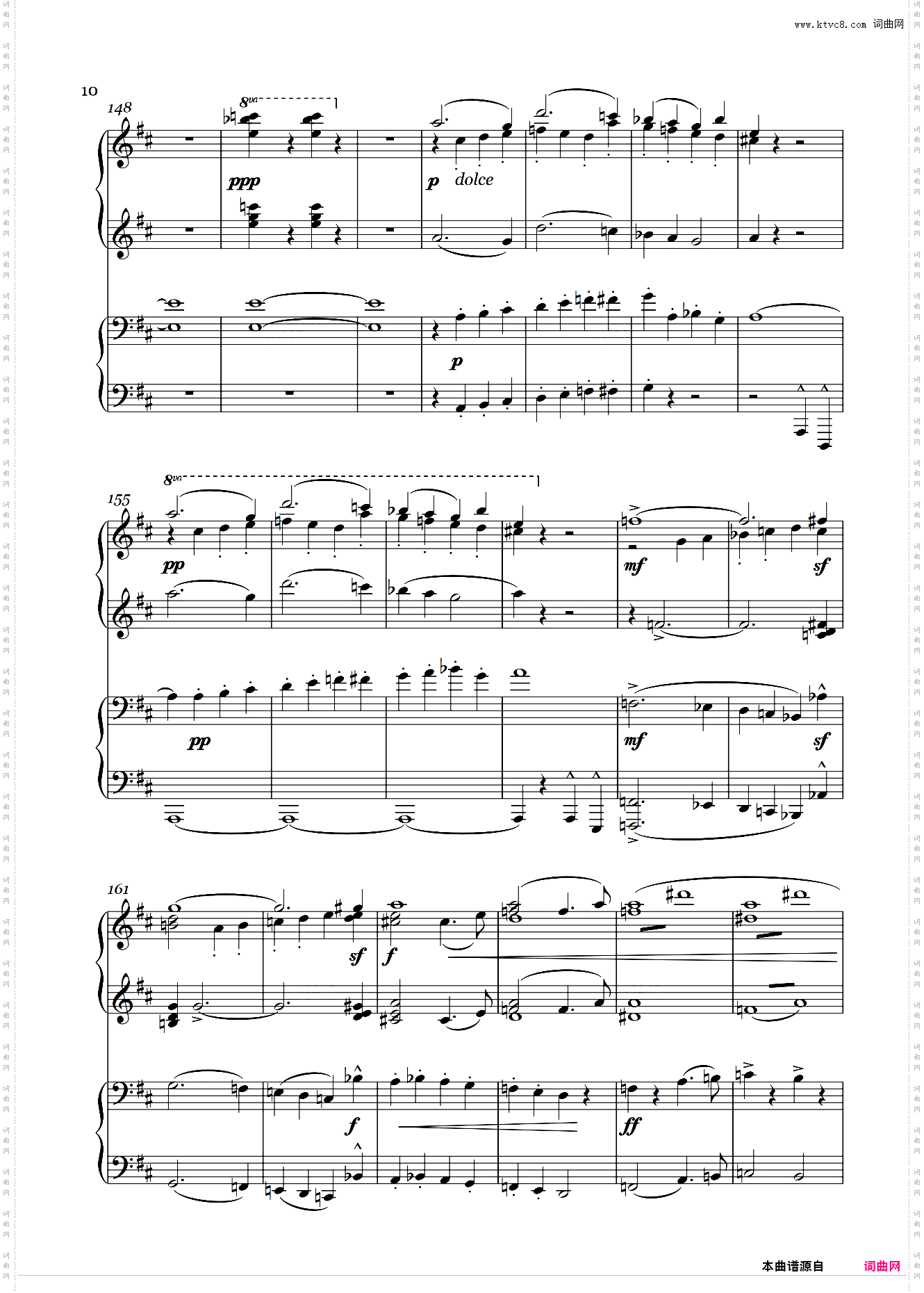 【四手联弹】鲁斯兰与柳德米拉-序曲 Ruslan and Lyudmila Overture