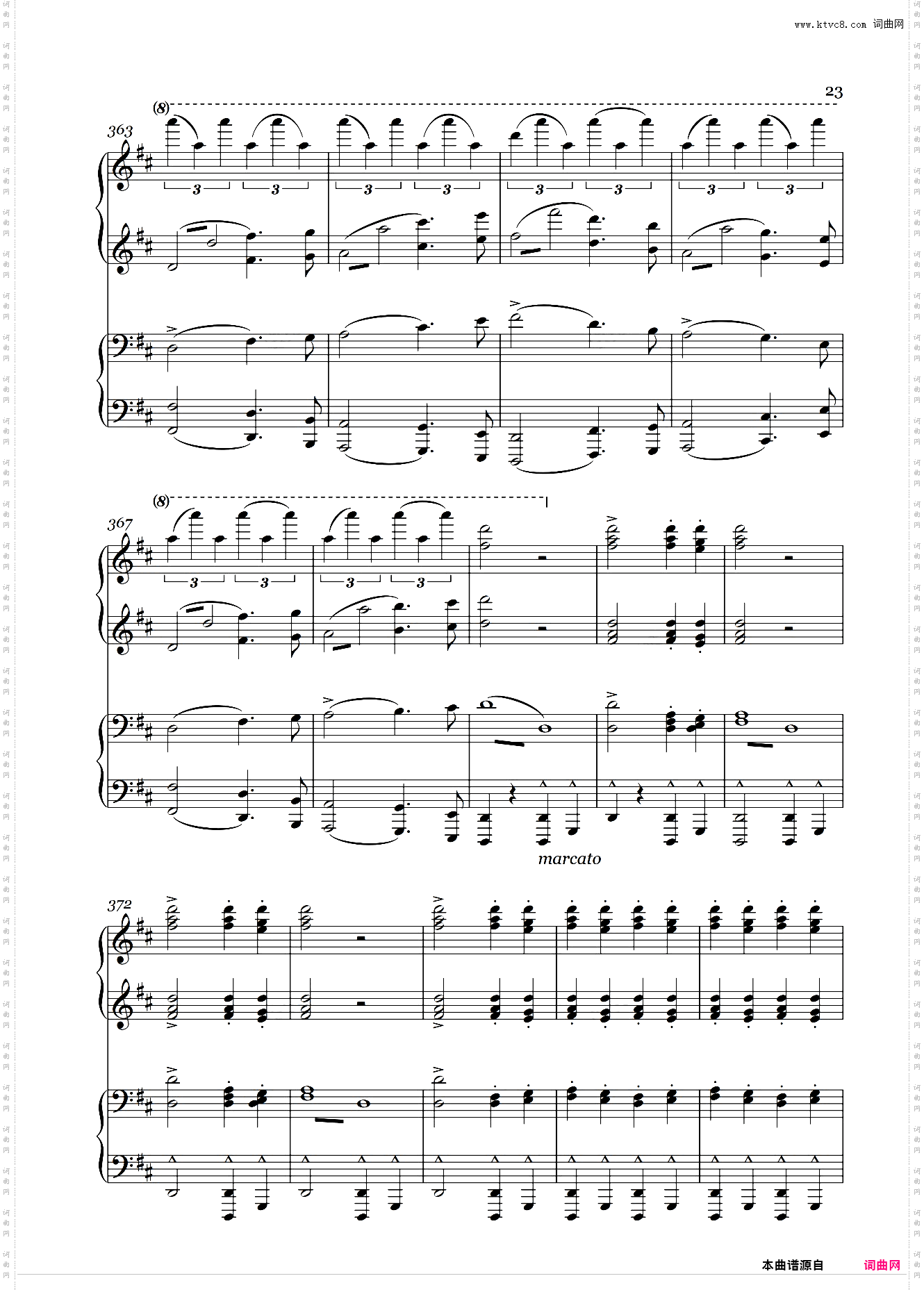 【四手联弹】鲁斯兰与柳德米拉-序曲 Ruslan and Lyudmila Overture