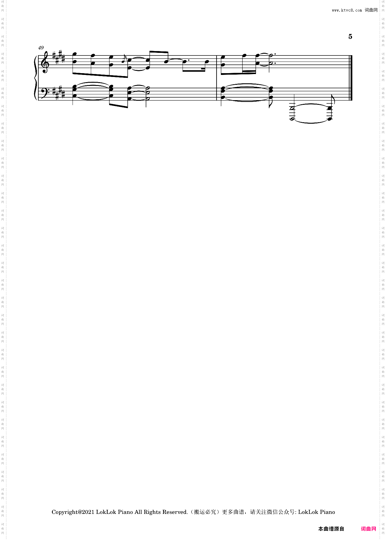 Everglow - Coldplay | LokLok Piano演奏版