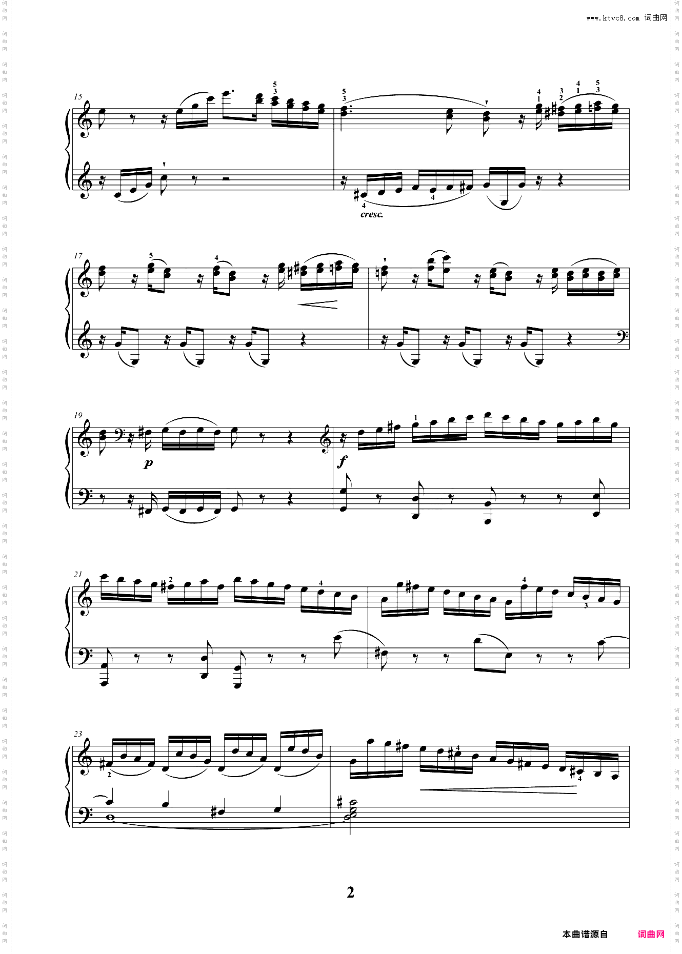 9级 大型乐曲 C大调奏鸣曲 海顿