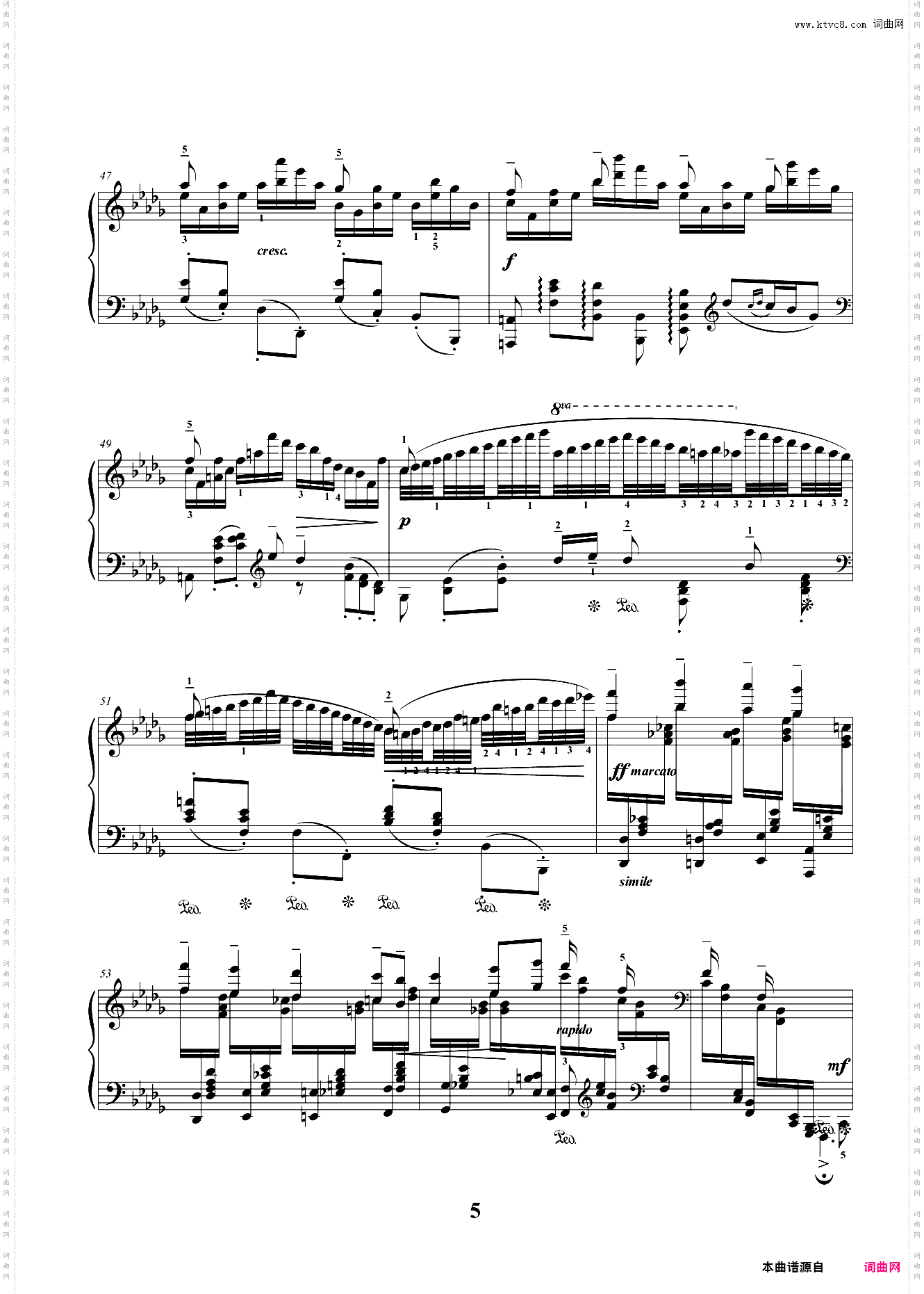 9级 中小型乐曲 云雀