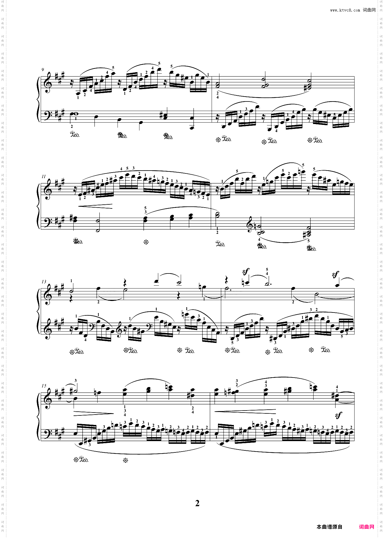 9级 练习曲 克列门蒂