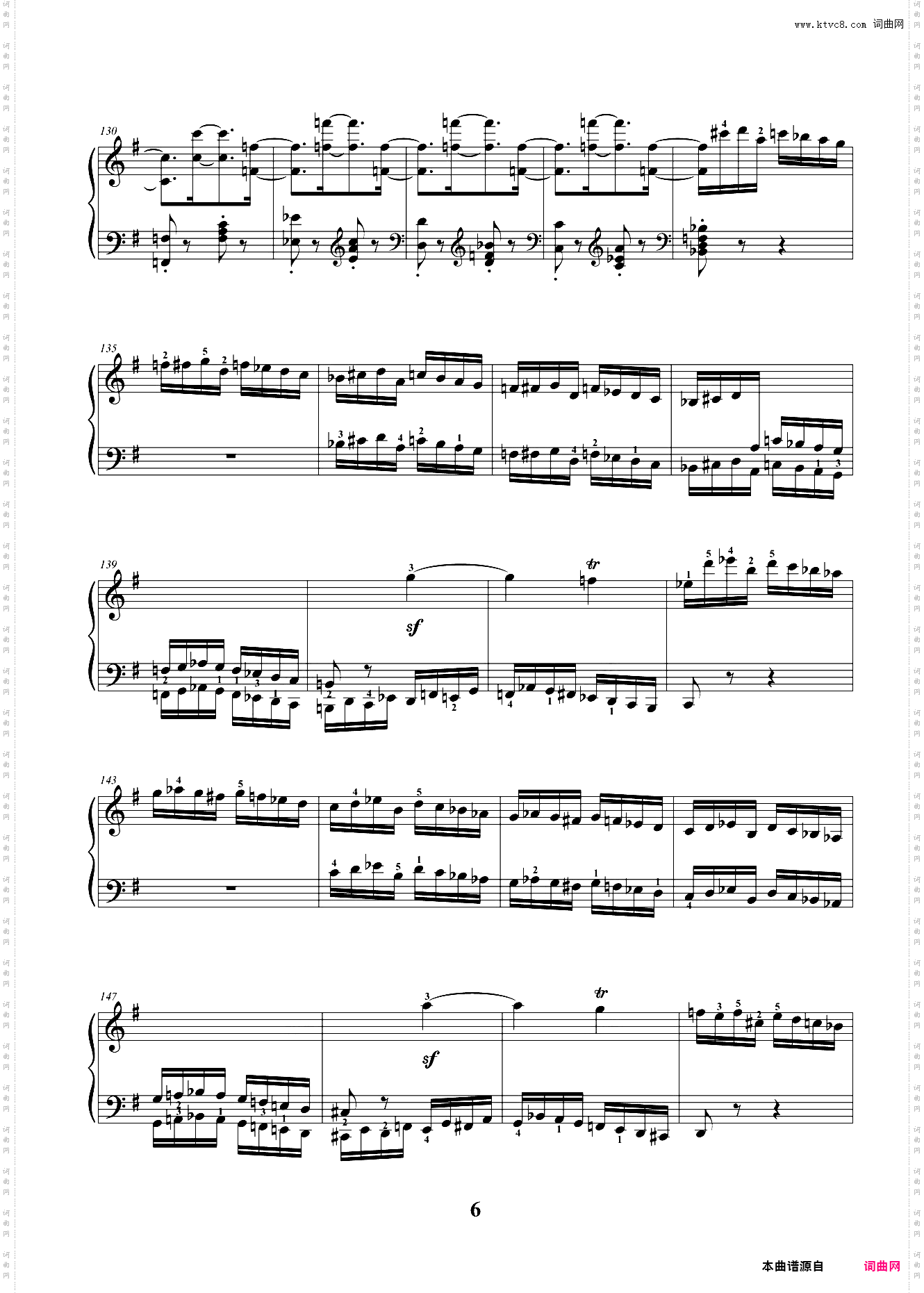 9级 大型乐曲 G大调奏鸣曲