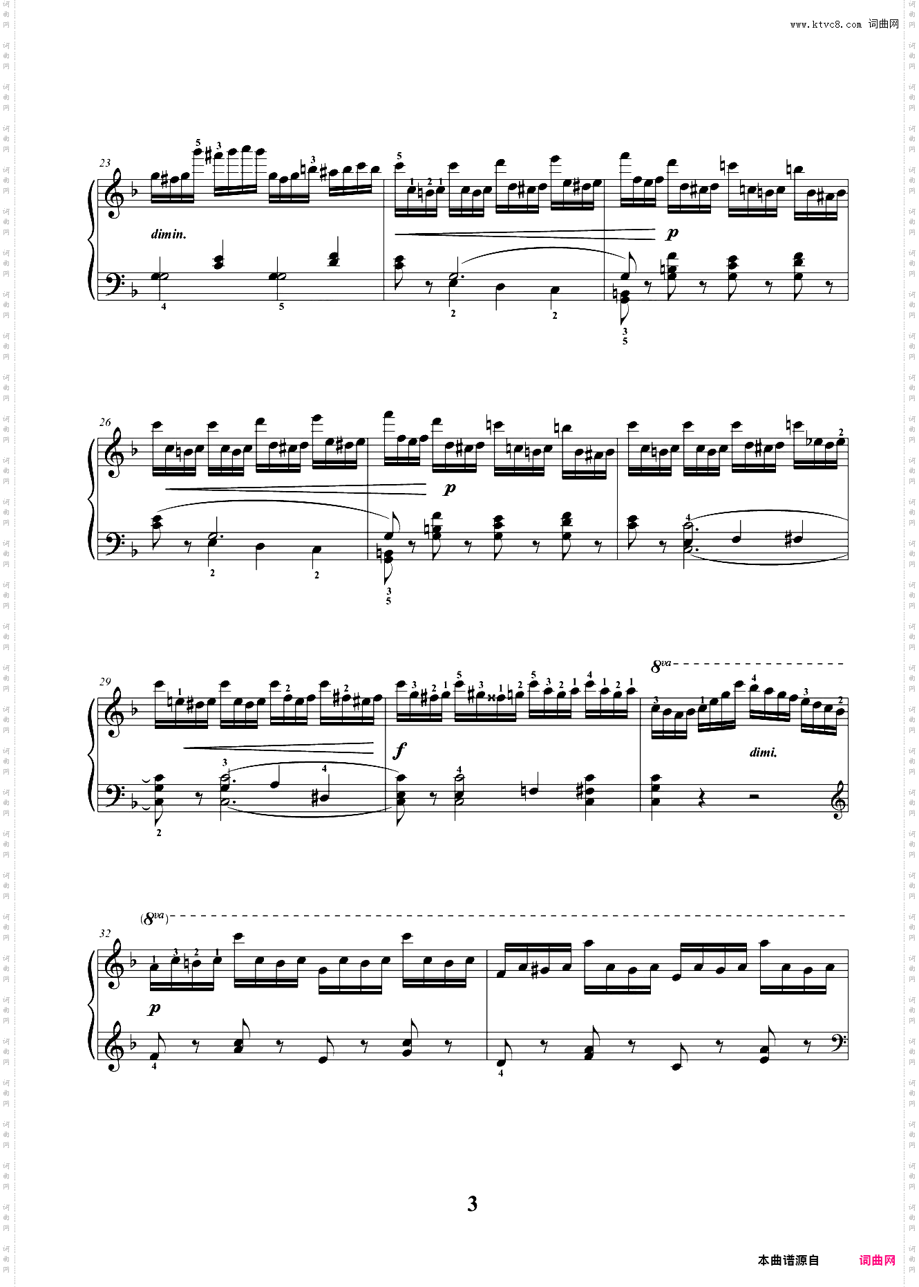 7级 练习曲 Op·740 No·11