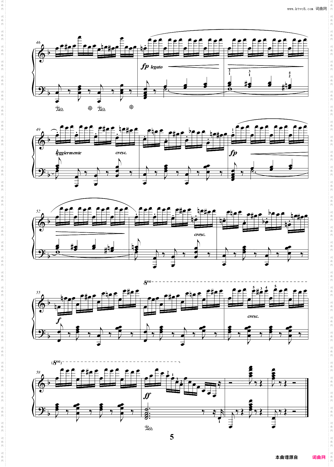 7级 练习曲 Op·740 No·11