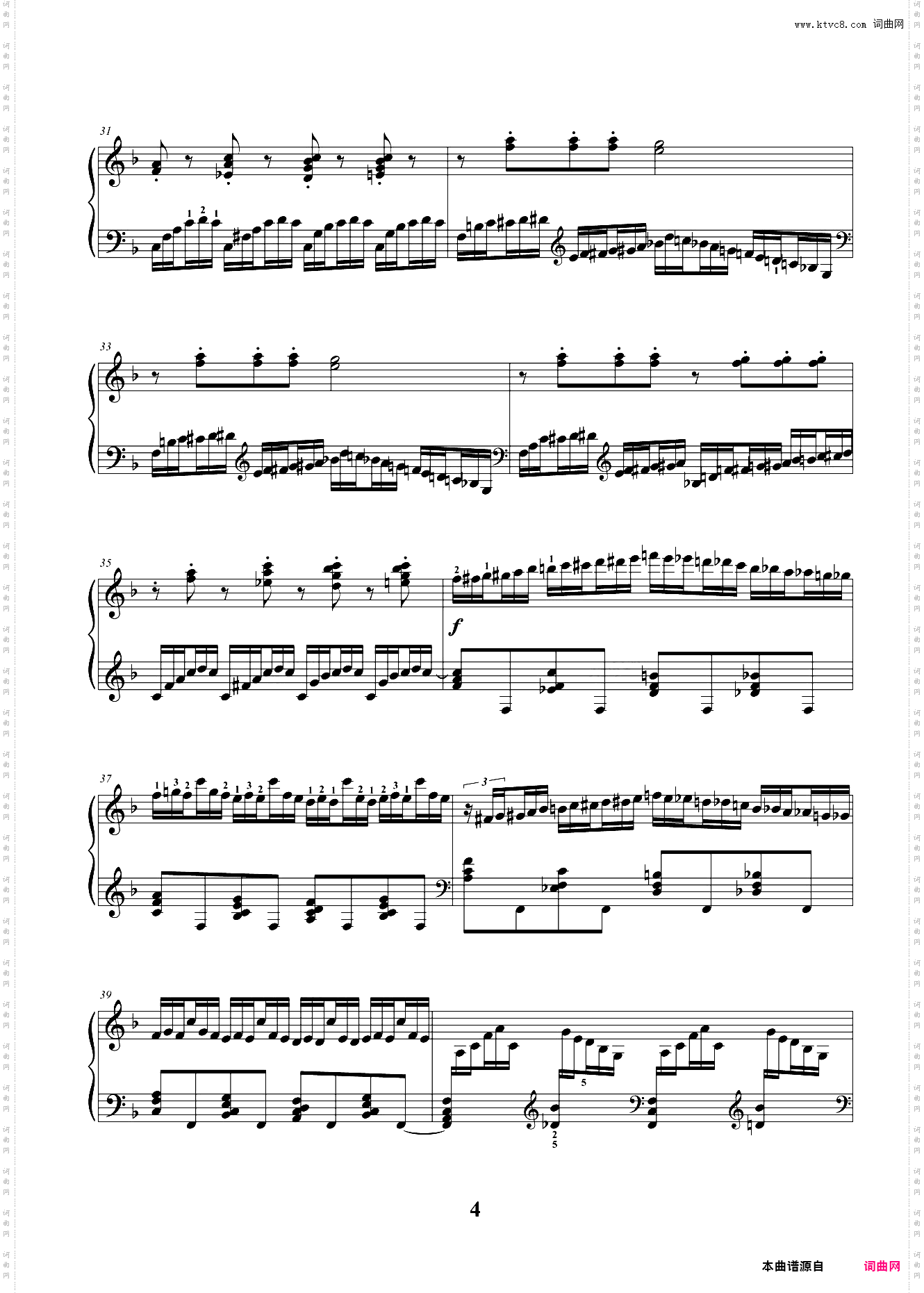 8级 练习曲 莫什科夫斯基No·6