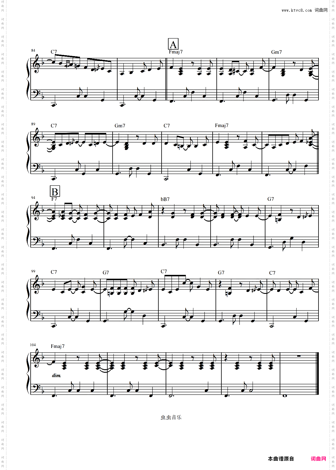 LOVE初级实用爵士