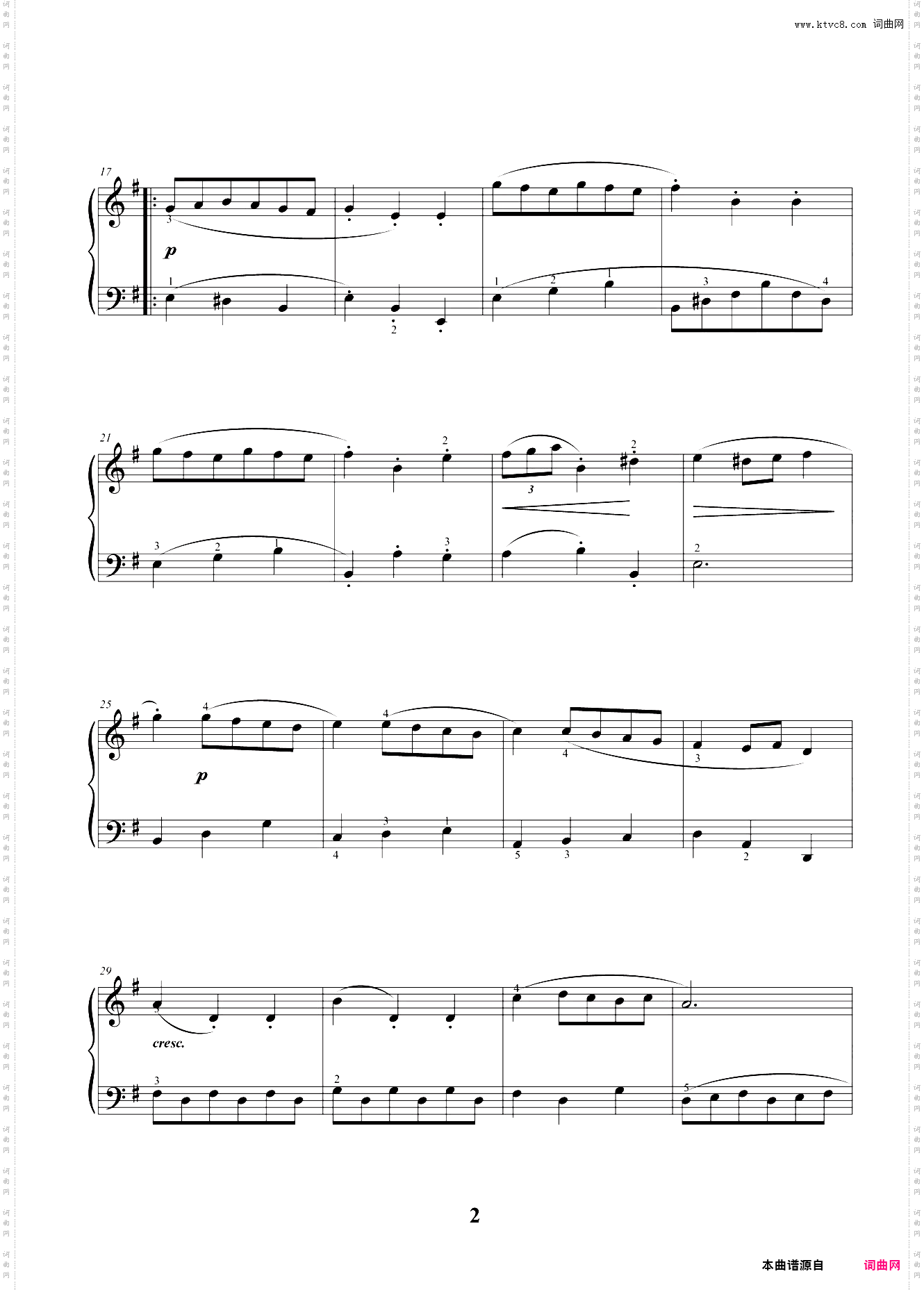 3·小步舞曲
