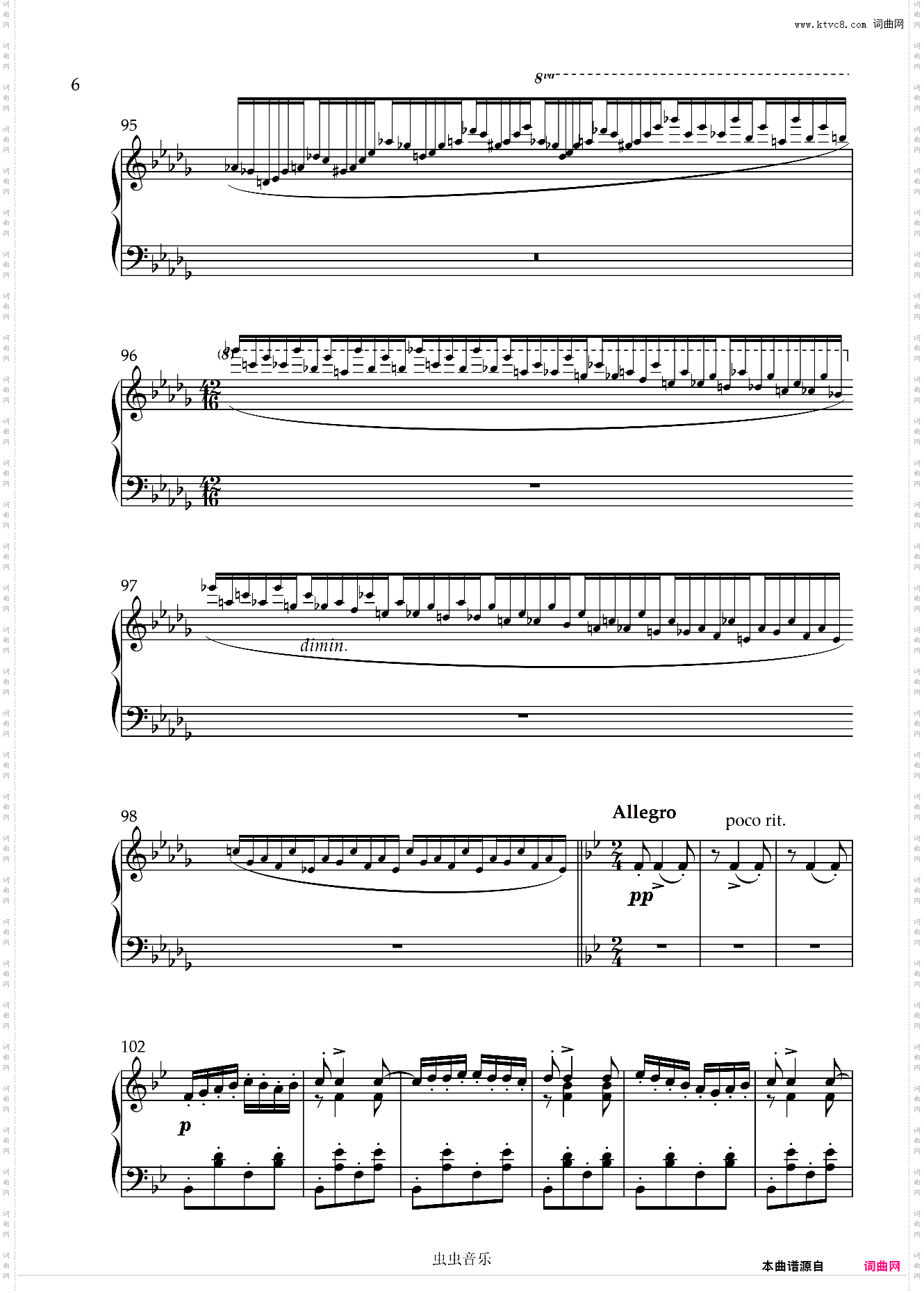 匈牙利狂想曲第六号 Liszt - Hungarian Rhapsody No·6 S·244