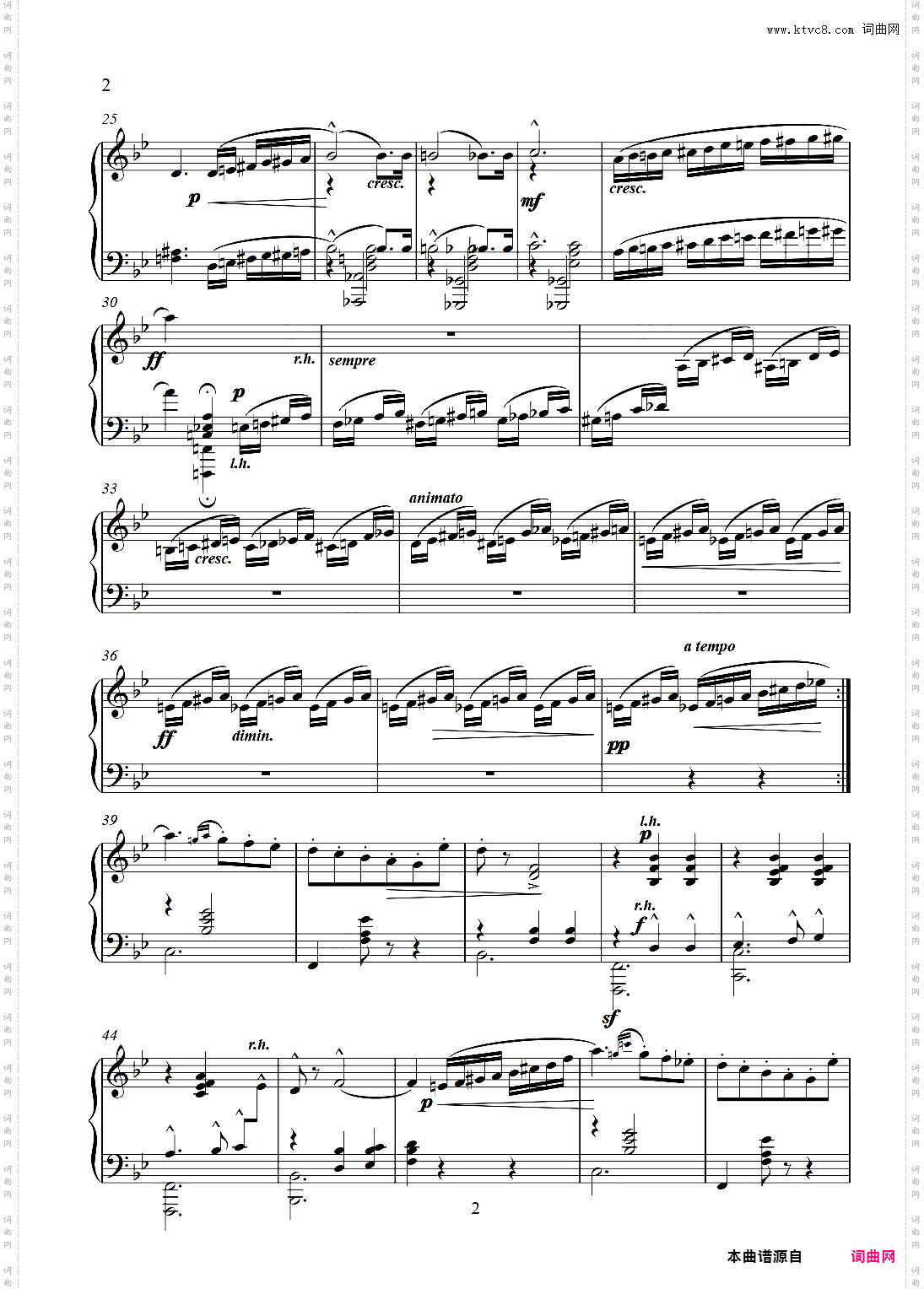 玛祖卡戈达Op·54,No·2