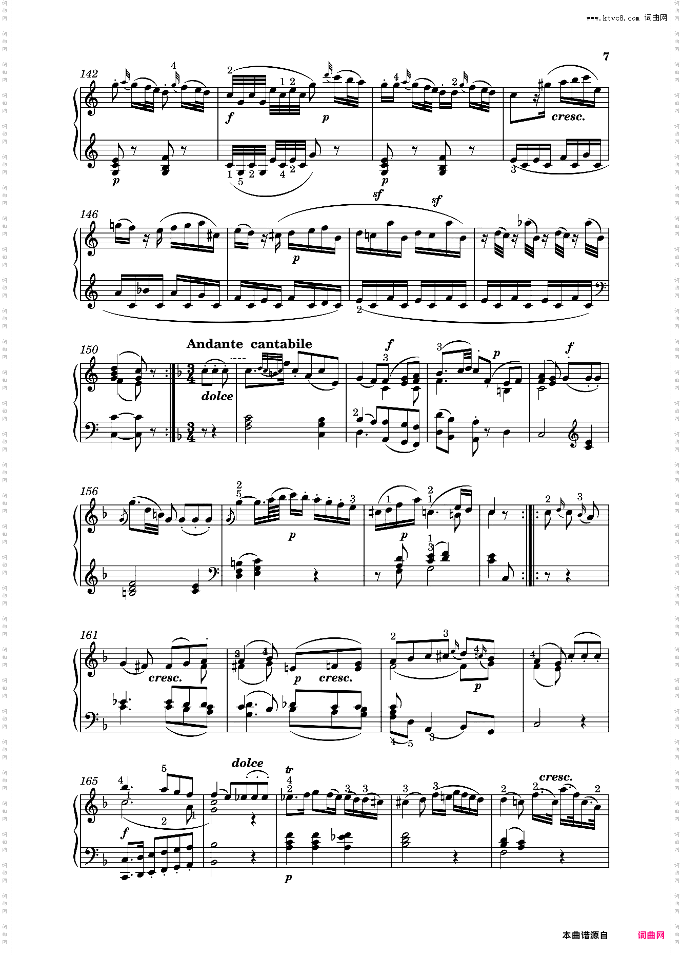 钢琴奏鸣曲KV330