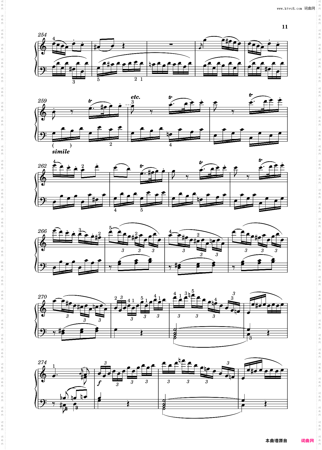 钢琴奏鸣曲KV330