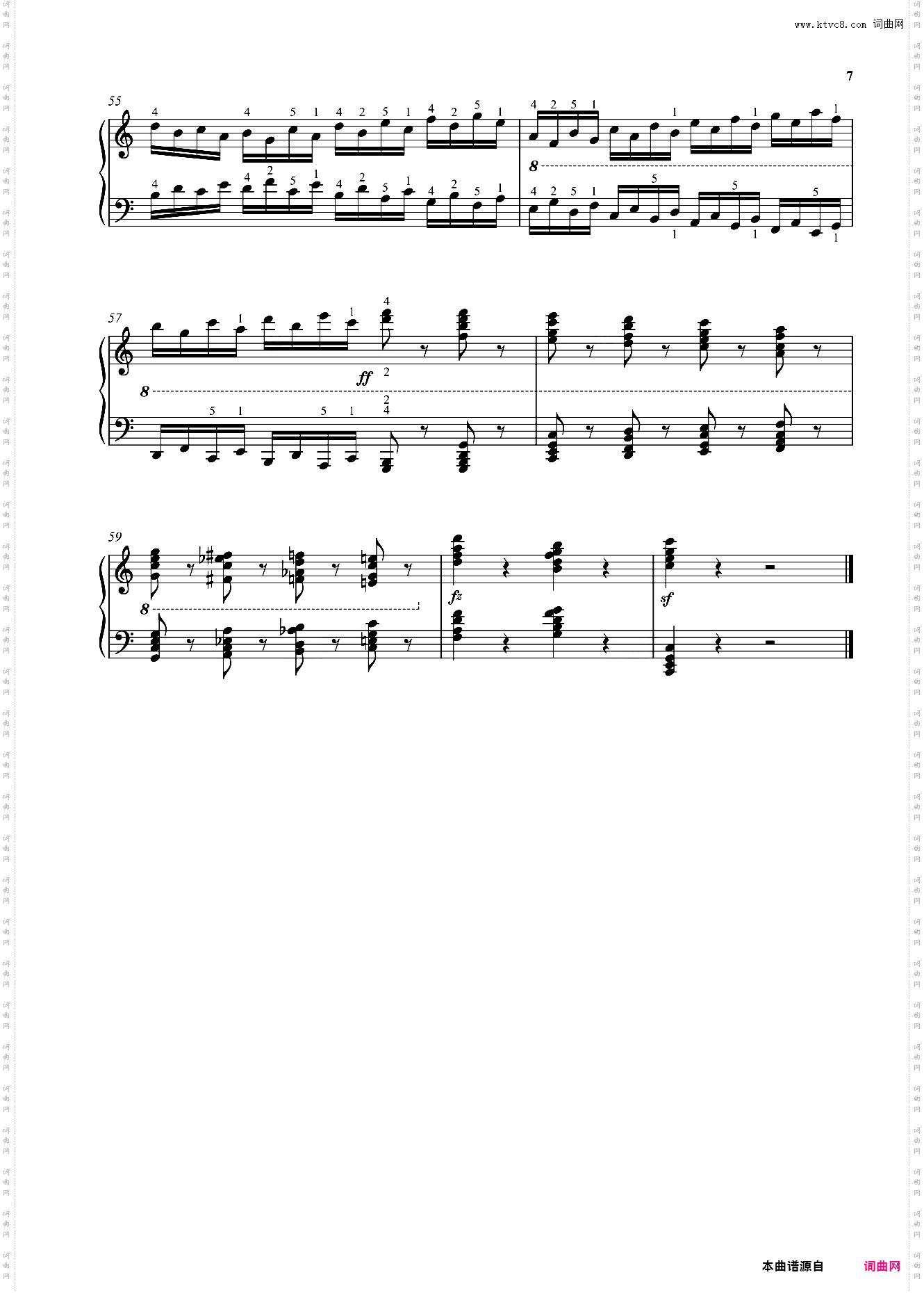 车尔尼299，No36