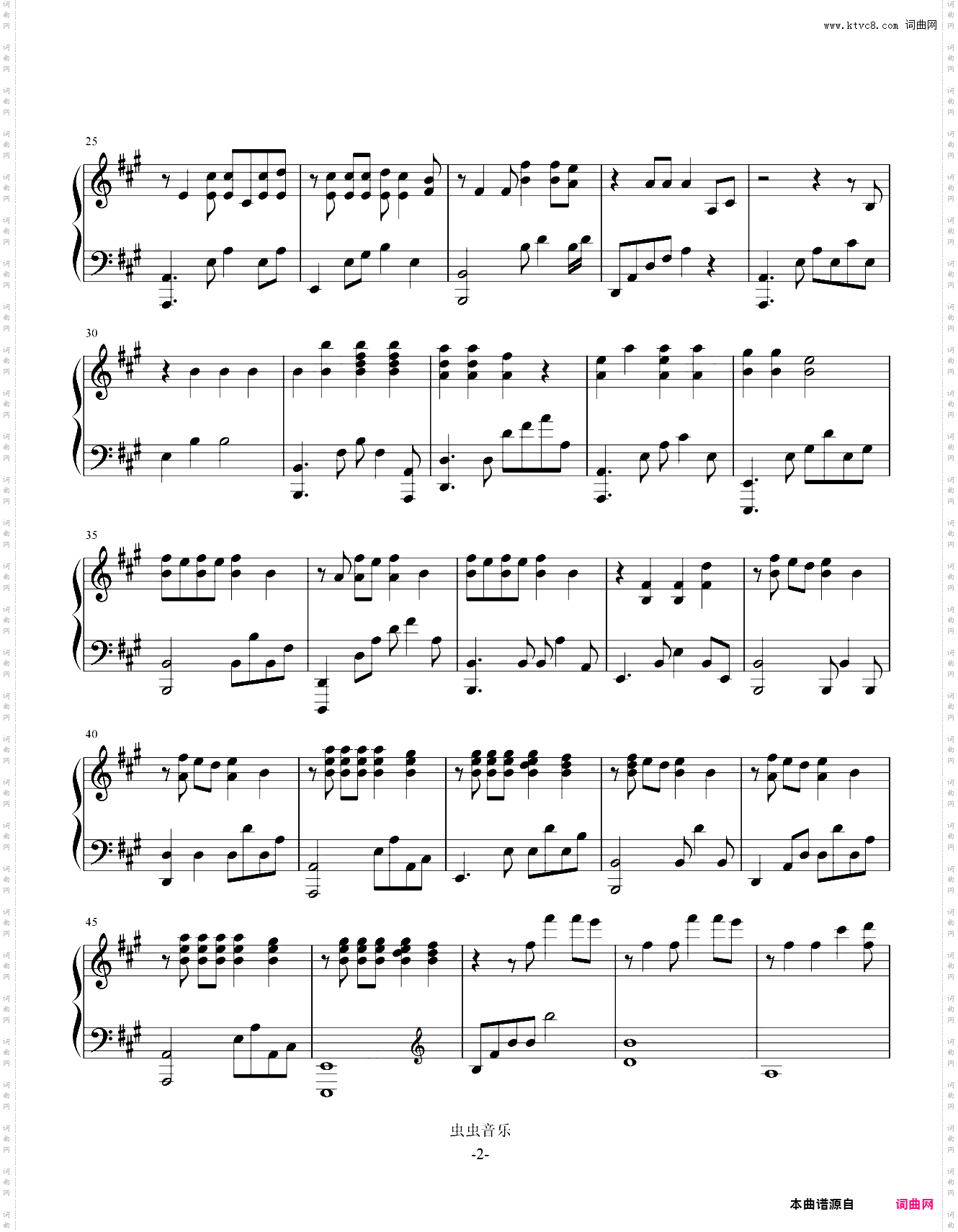 Radioactive-Imagine Dragon-演奏谱