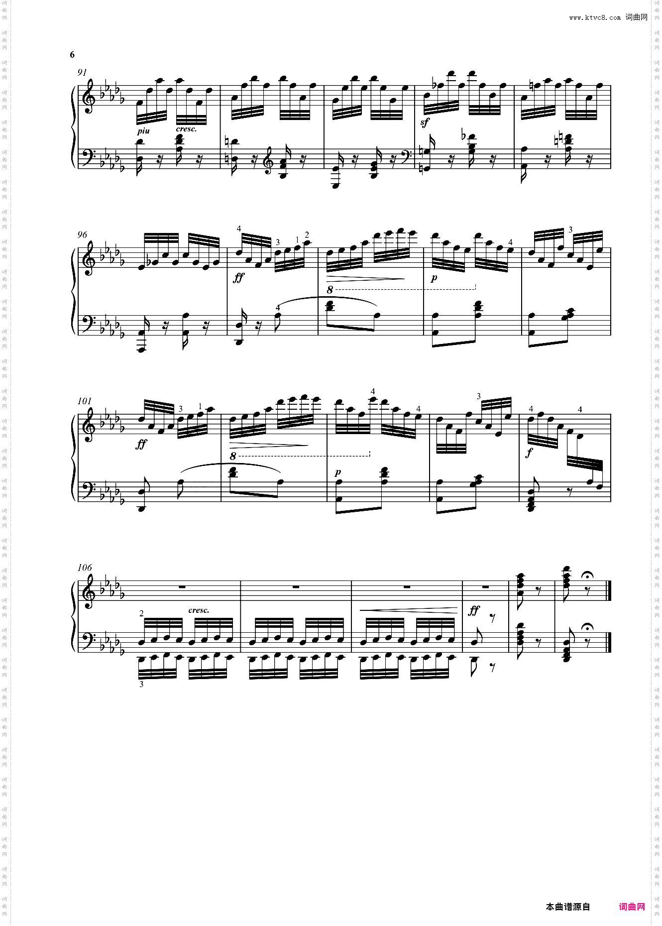 车尔尼299，No39