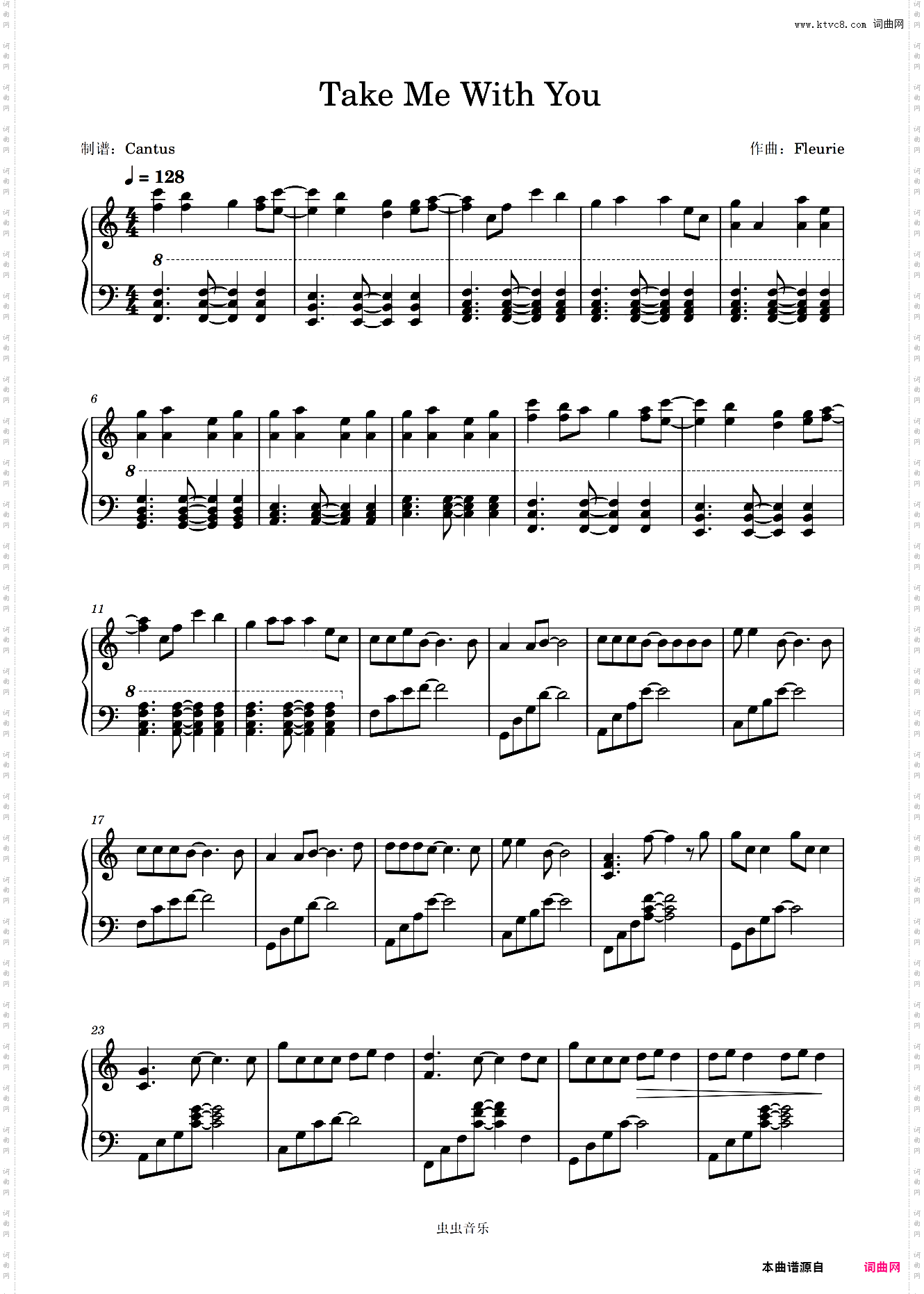 Take Me With You-Fleurie