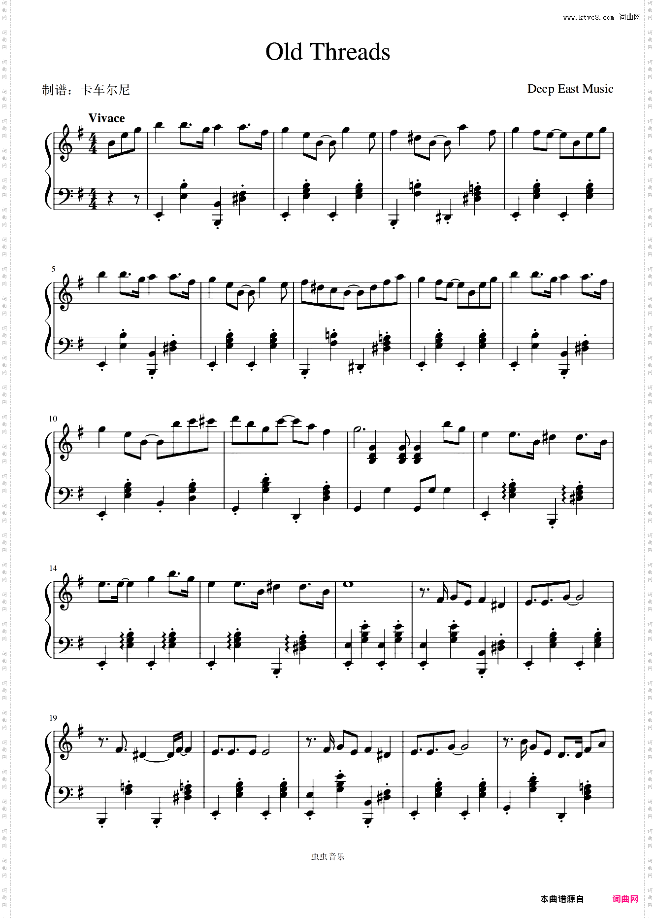 old threds 纯音乐